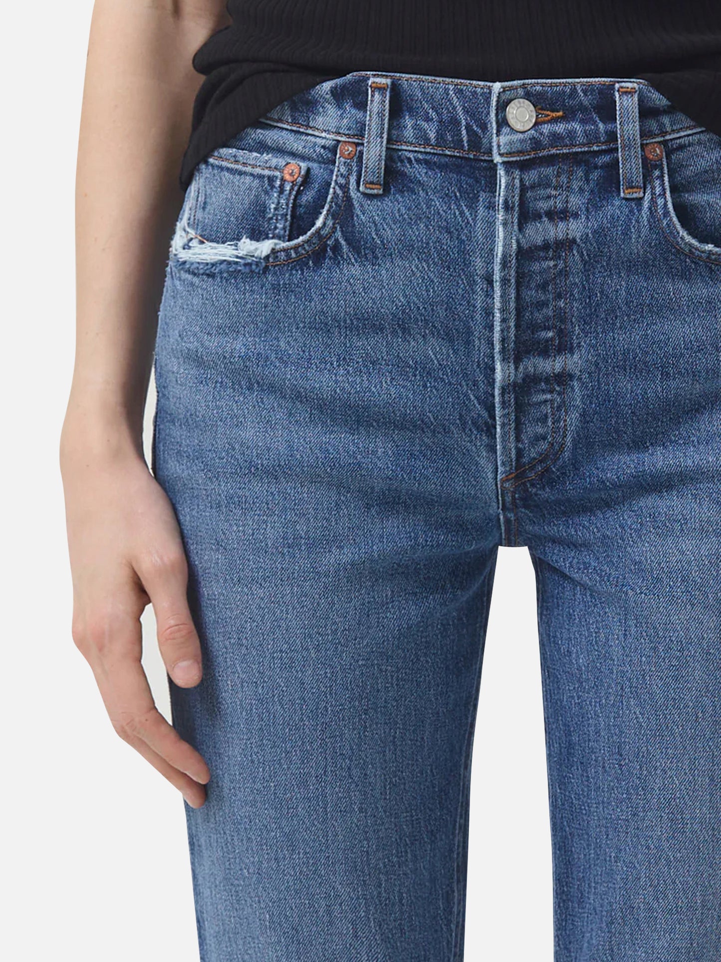 AGOLDE - Jeans Riley Long