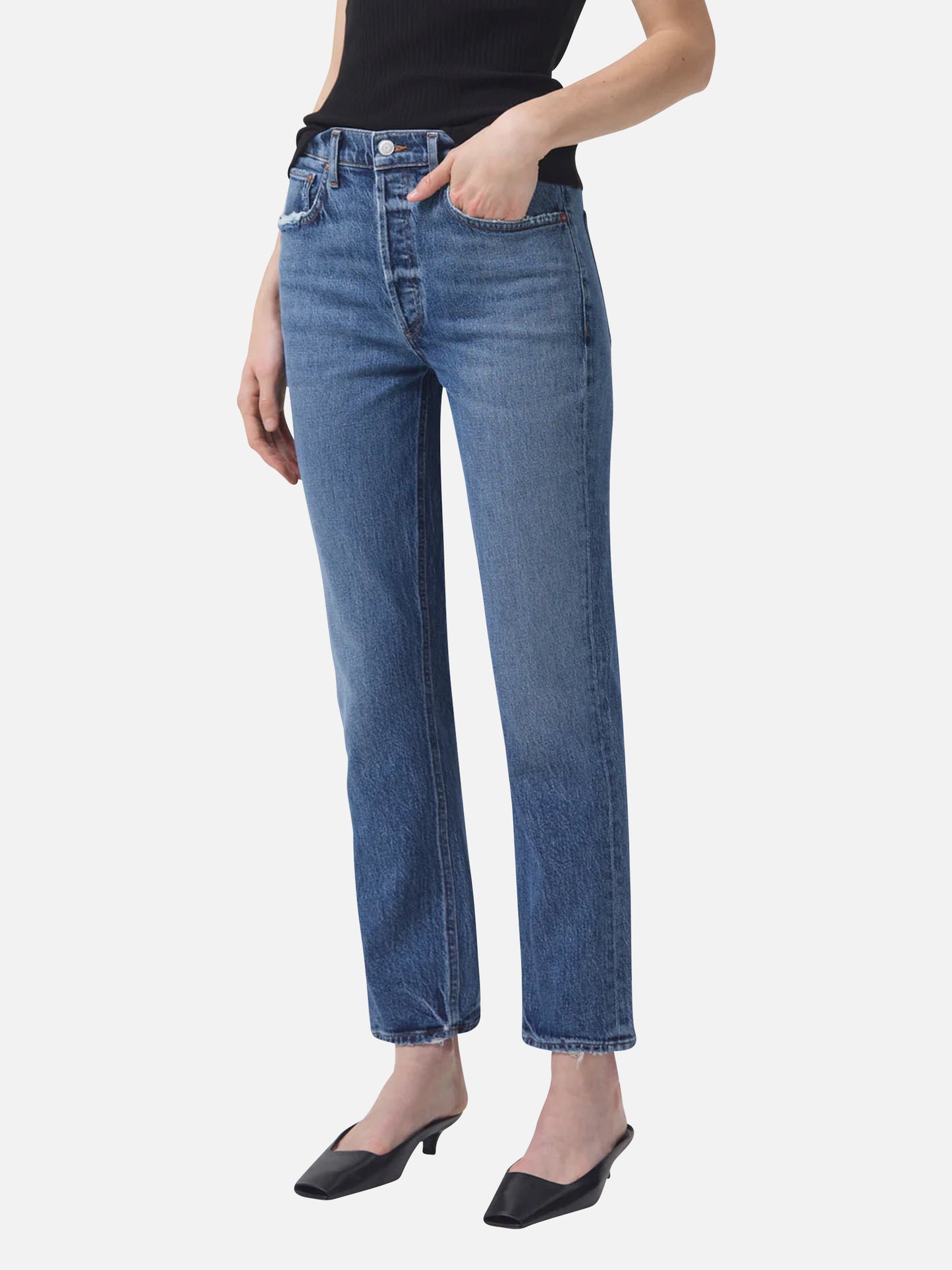 AGOLDE - Jeans Riley Long