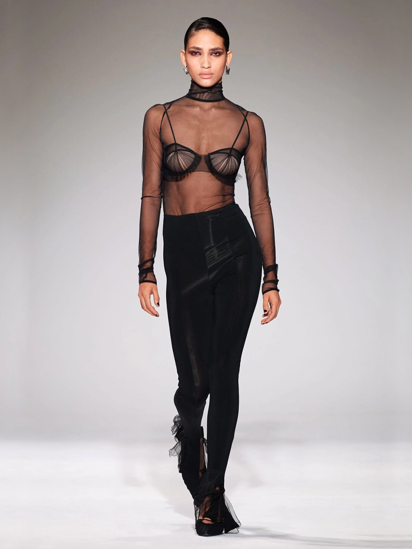 NENSI DOJAKA - Leggings mit Rüschen am Bein