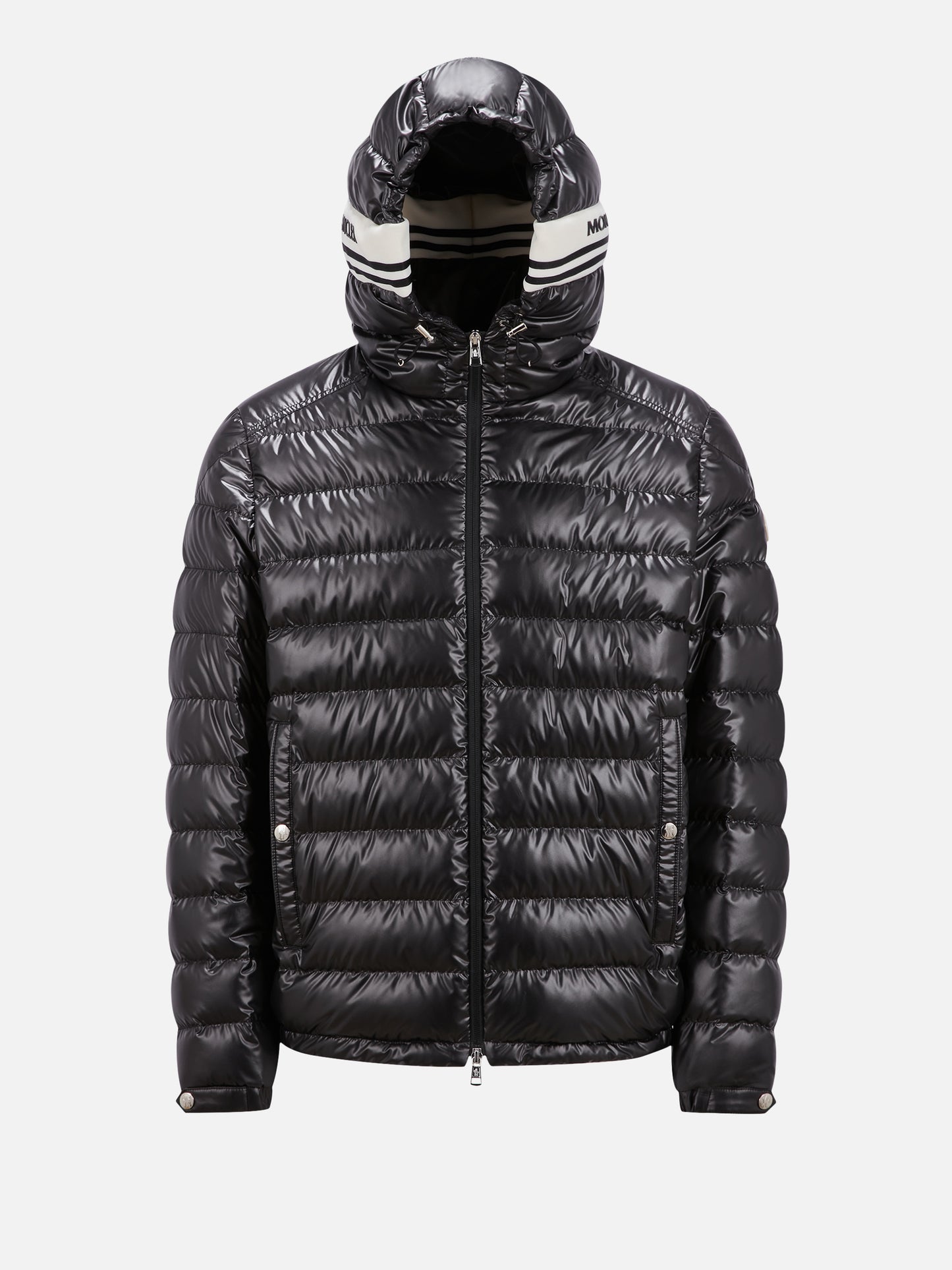 MONCLER - Cornour Daunenjacke mit Kapuze Schwarz – Black