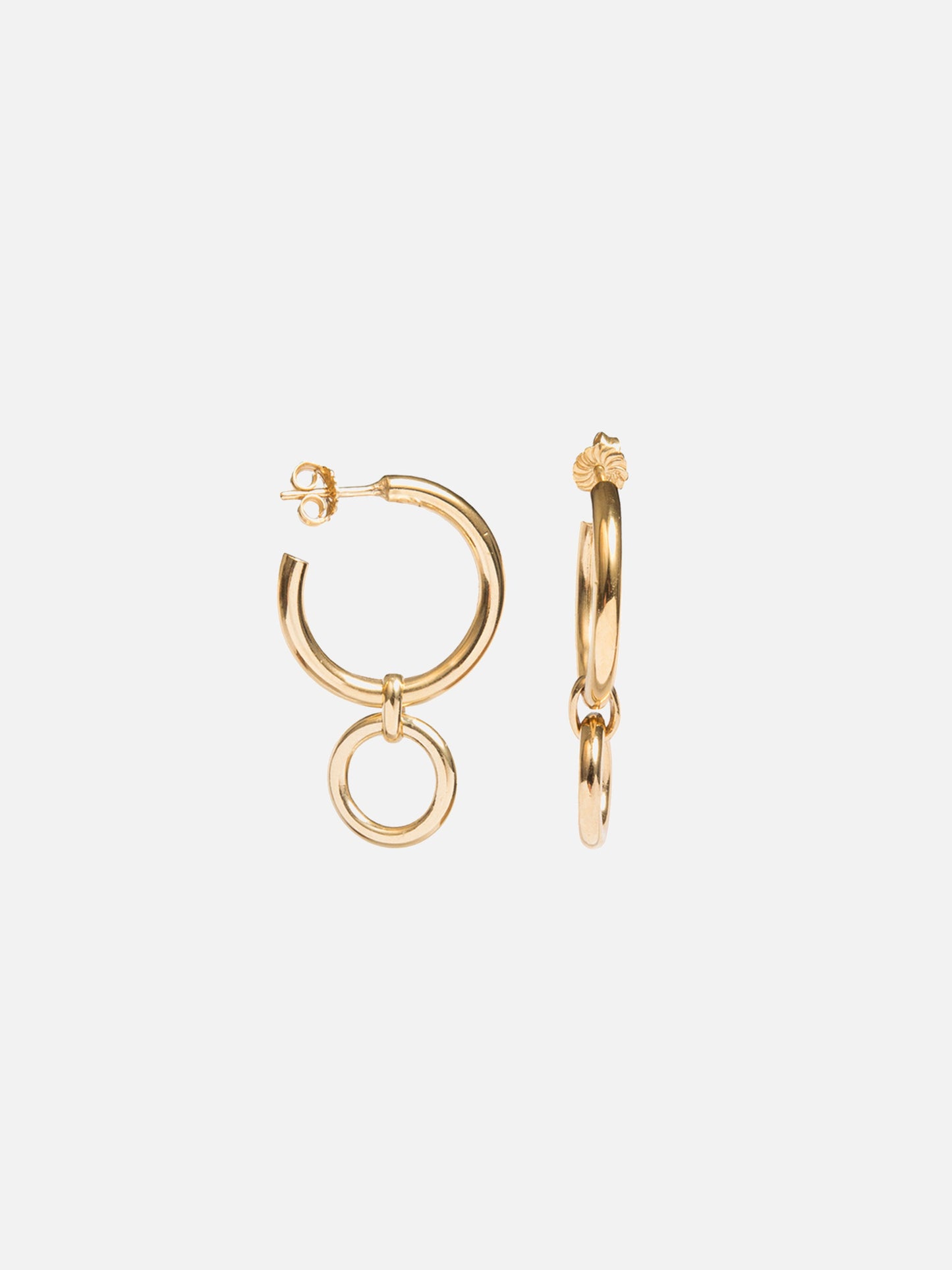 TILLY SVEAAS - Medium Gold Eternity Ohrringe