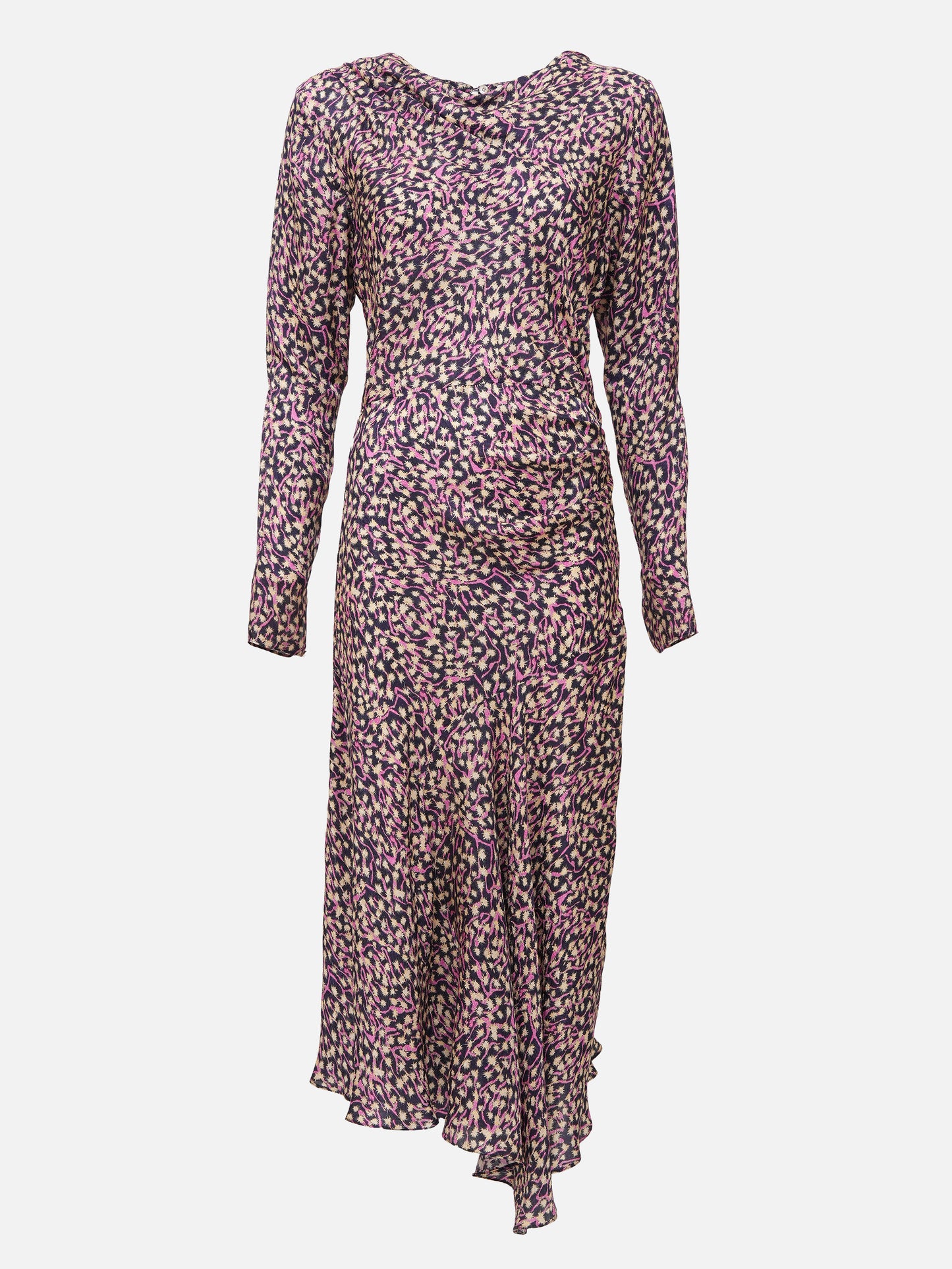 ISABEL MARANT - Ulani Midikleid mit grafischem Print