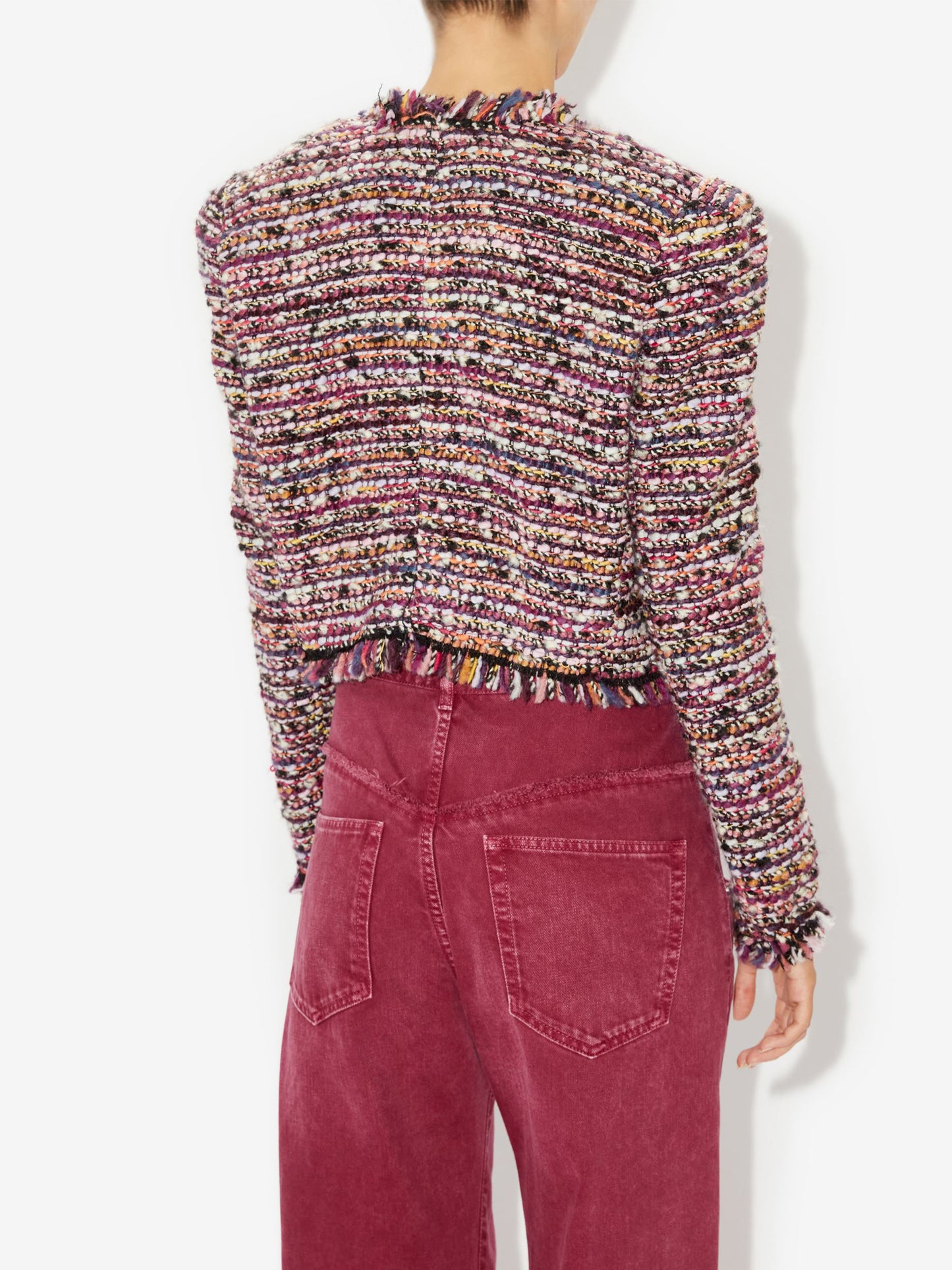 ISABEL MARANT - Gradilia kurze Tweed Jacke