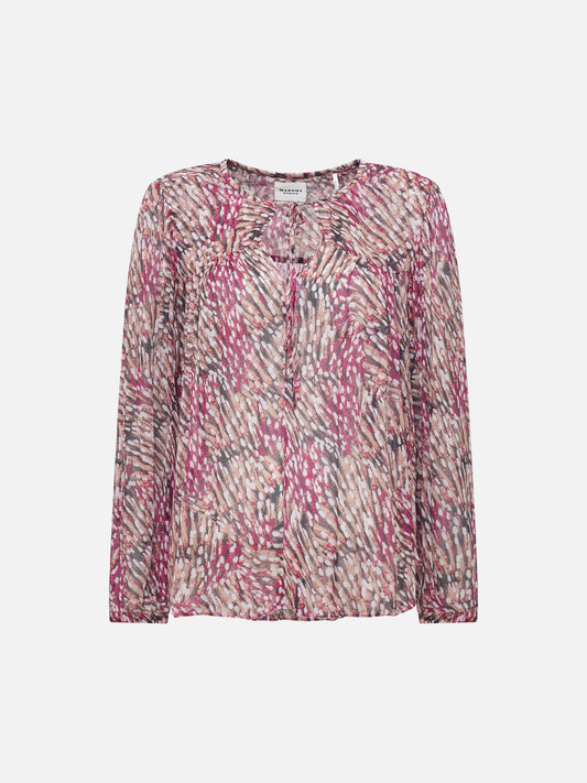 MARANT ETOILE - Daytonea Bluse Raspberry