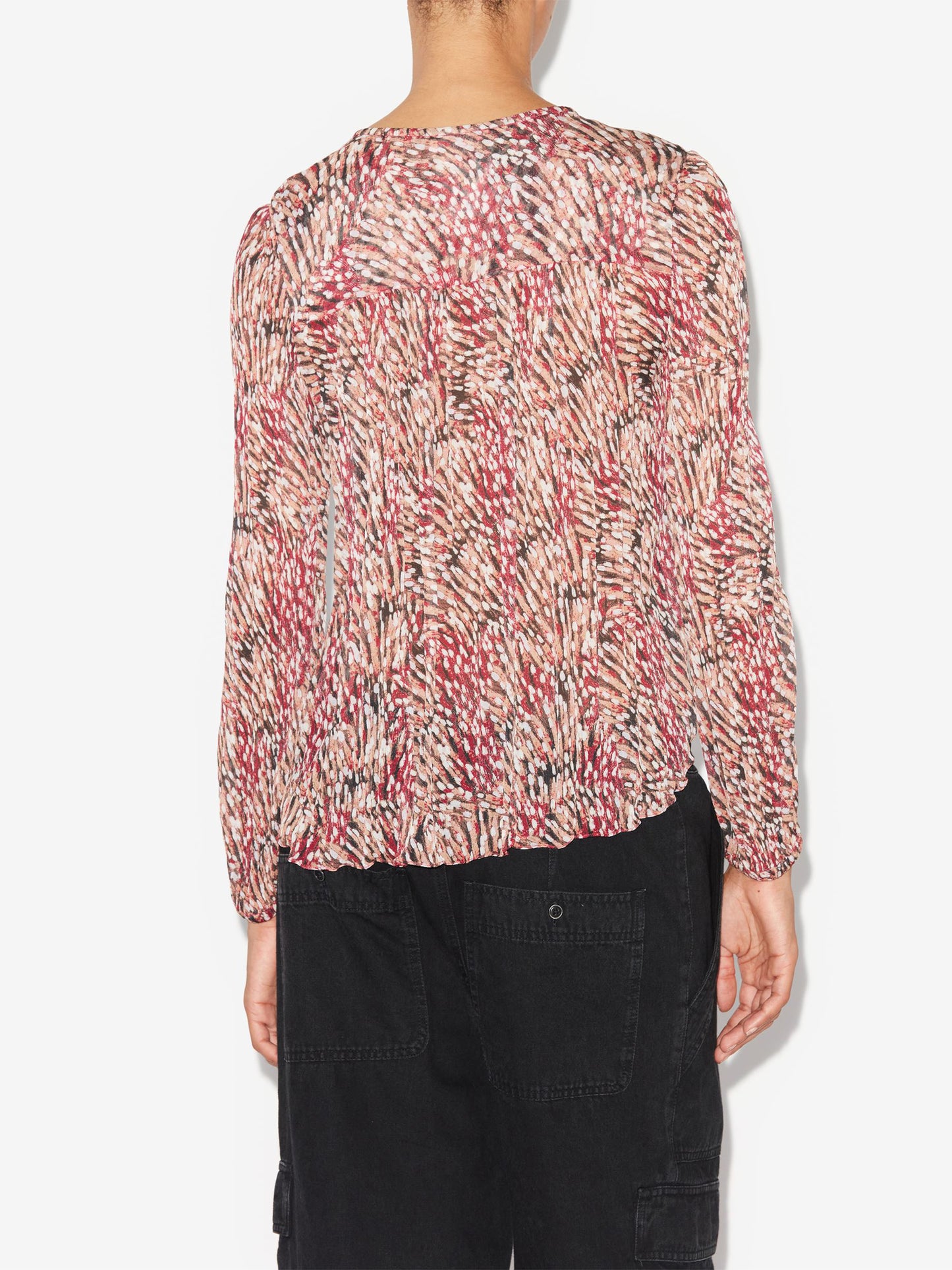 MARANT ETOILE - Daytonea Bluse Raspberry