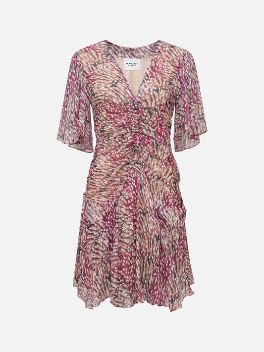 MARANT ETOILE - Vivienne Kleid mit grafischem Print