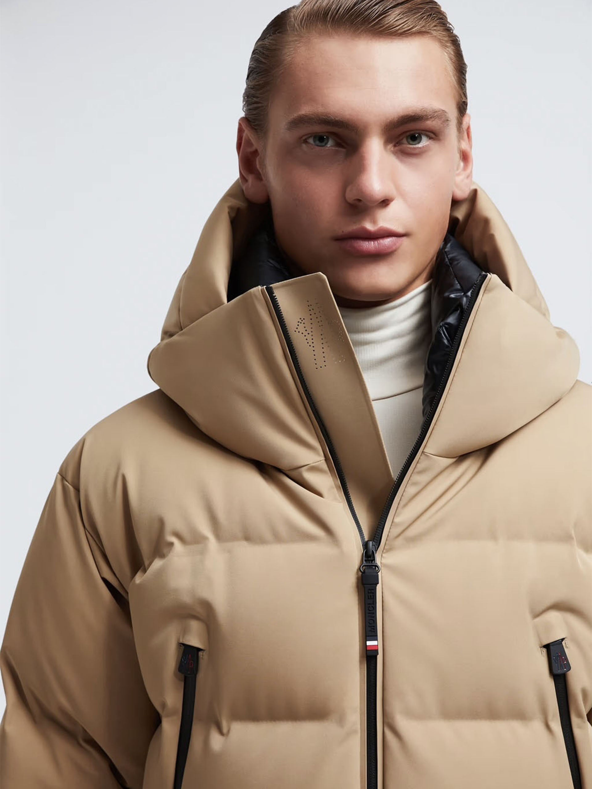 MONCLER GRENOBLE - Daunen-Skijacke Fellberg für Herren in Beige