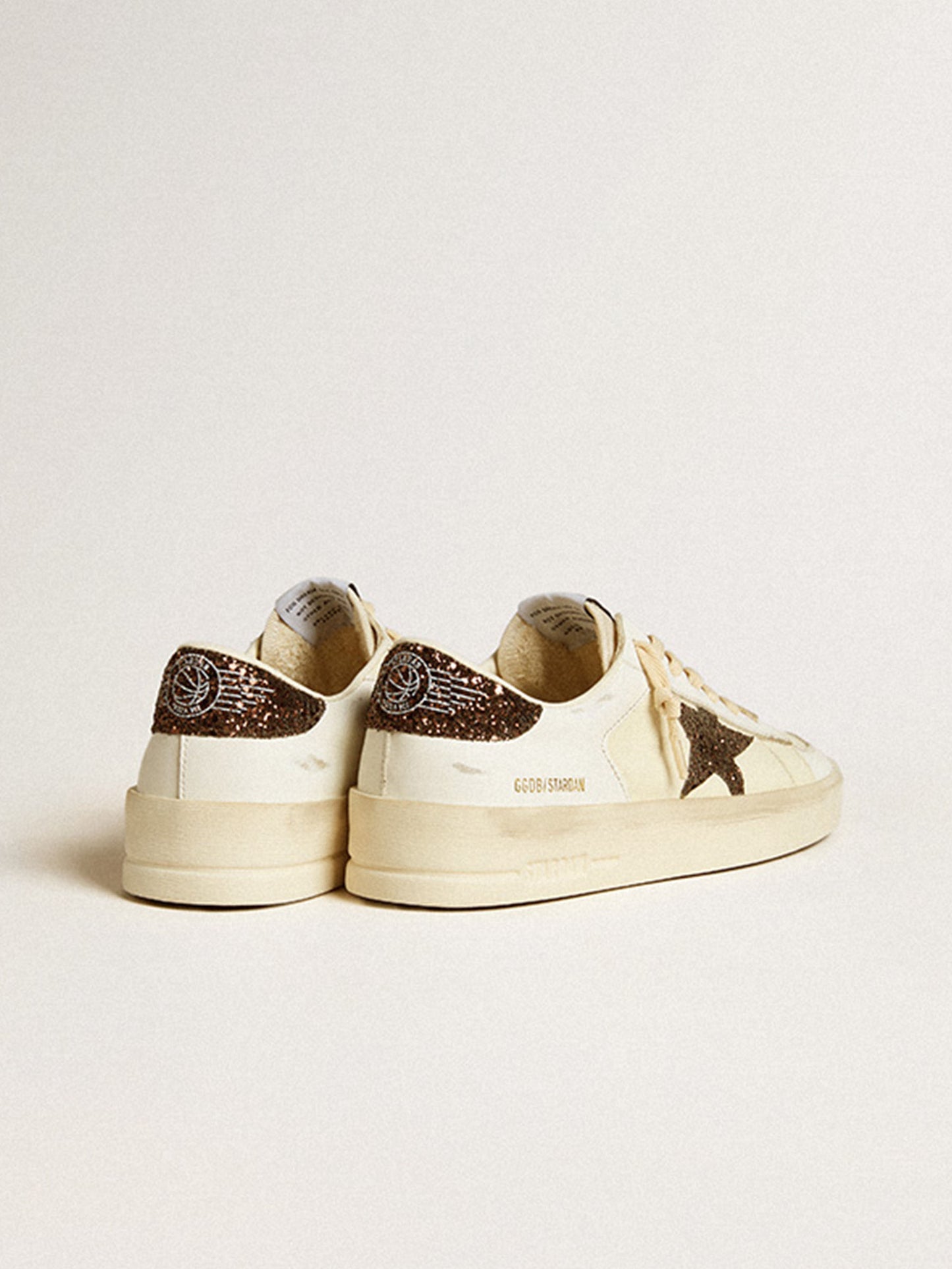 GOLDEN GOOSE - Sneaker Stardan mit Glitzer-Details für Damen