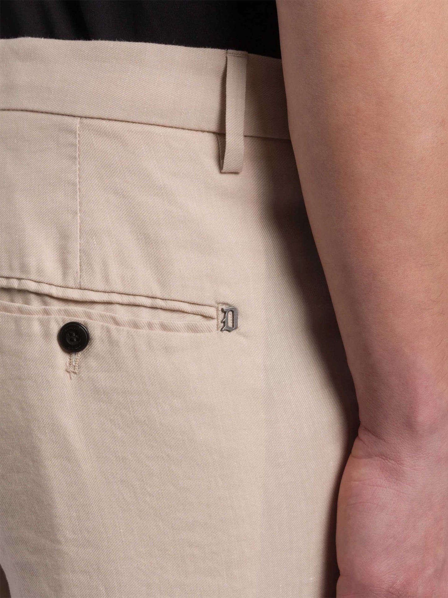 Hose Gaubert Relax aus Leinen-Mix für Herren