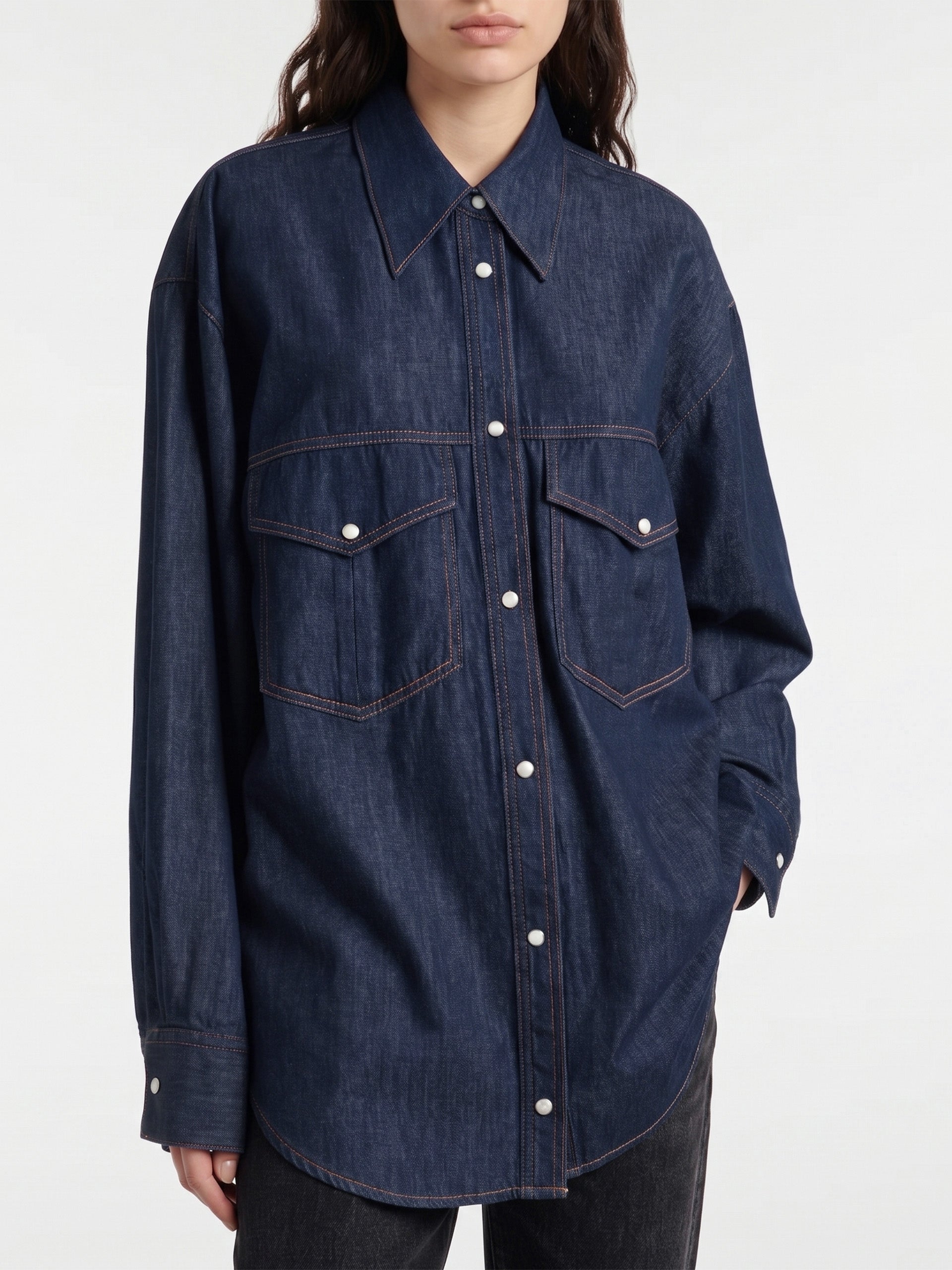 KHAITE - Oversized-Jeanshemd Christensen für Damen