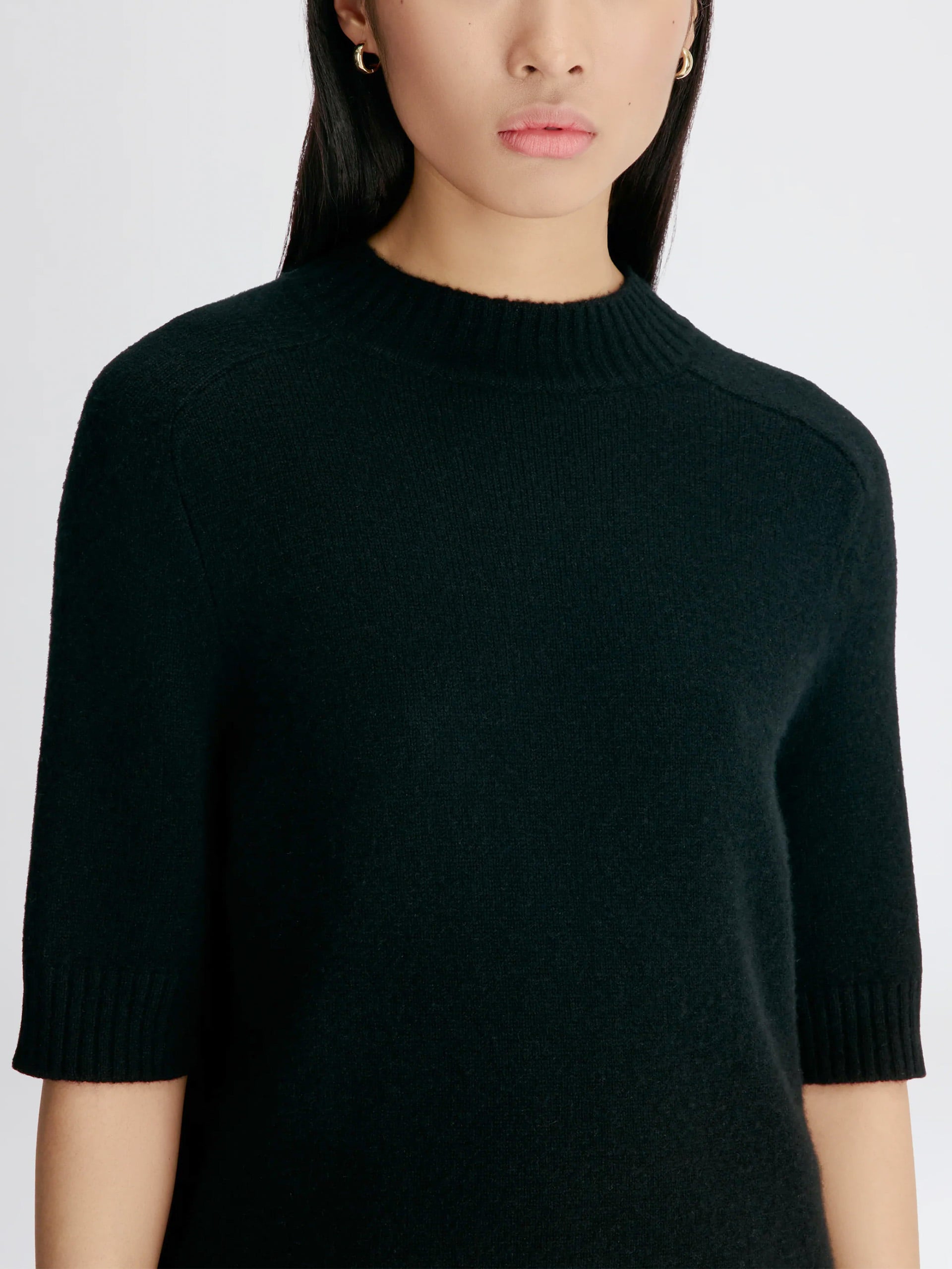 LOULOU DE SAISON - Kurzarm-Pullover Ruth aus Kaschmir für Damen