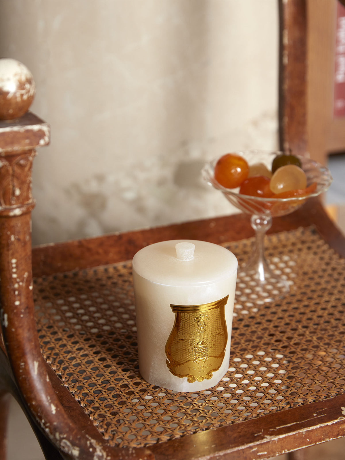 Trudon Duftkerze Cyrnos aus Alabaster - 270g Default Title