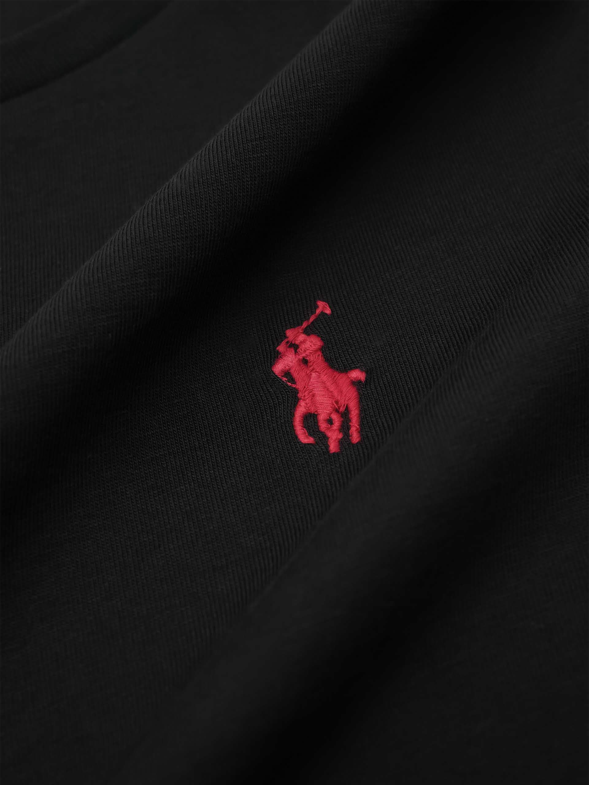Polo Ralph Lauren – T-Shirt aus Baumwolljersey Slim-Fit für Herren Schwarz - Black
