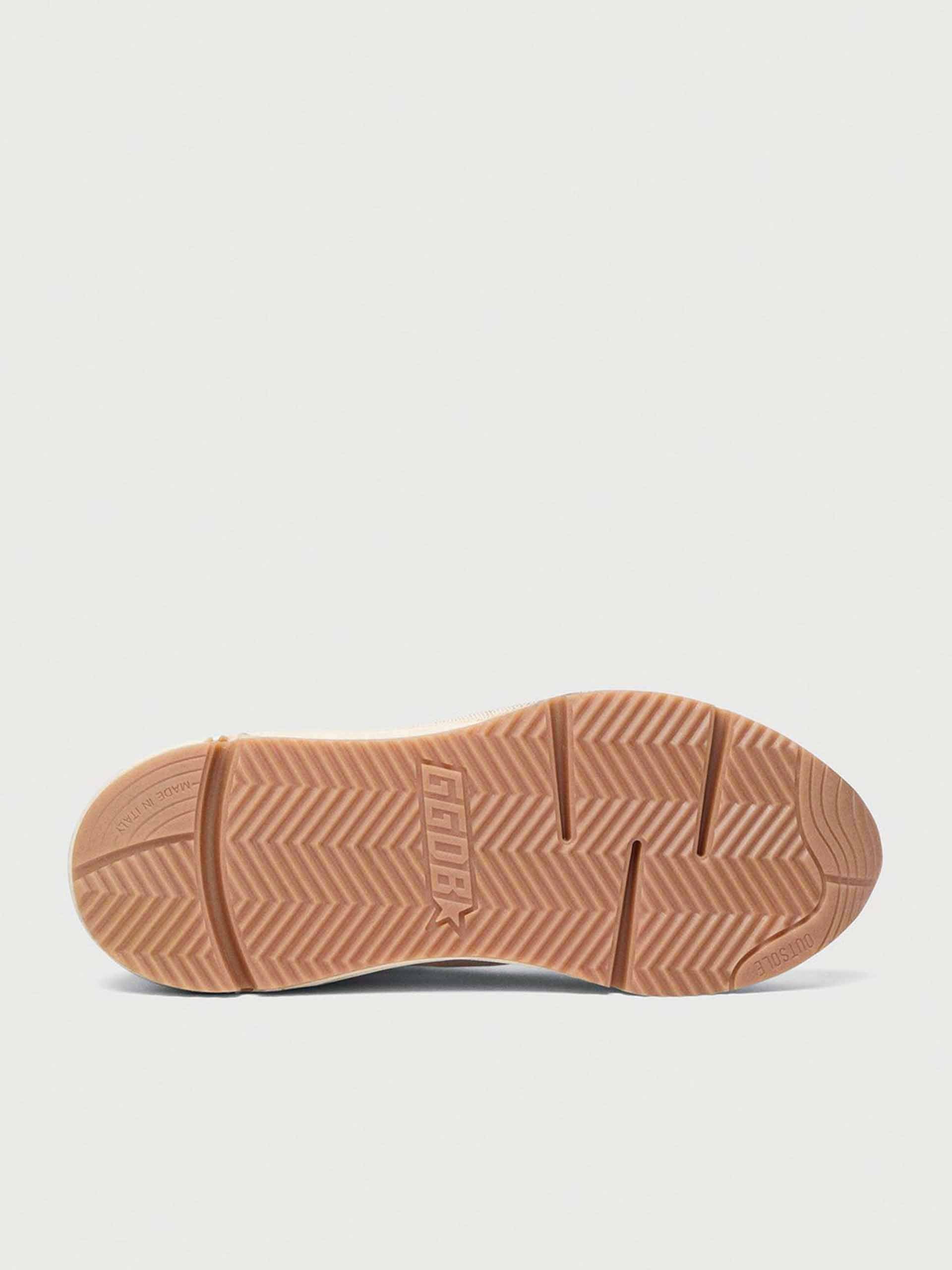 GOLDEN GOOSE - Sneakers Running Sole für Damen in Beige Weiß Braun