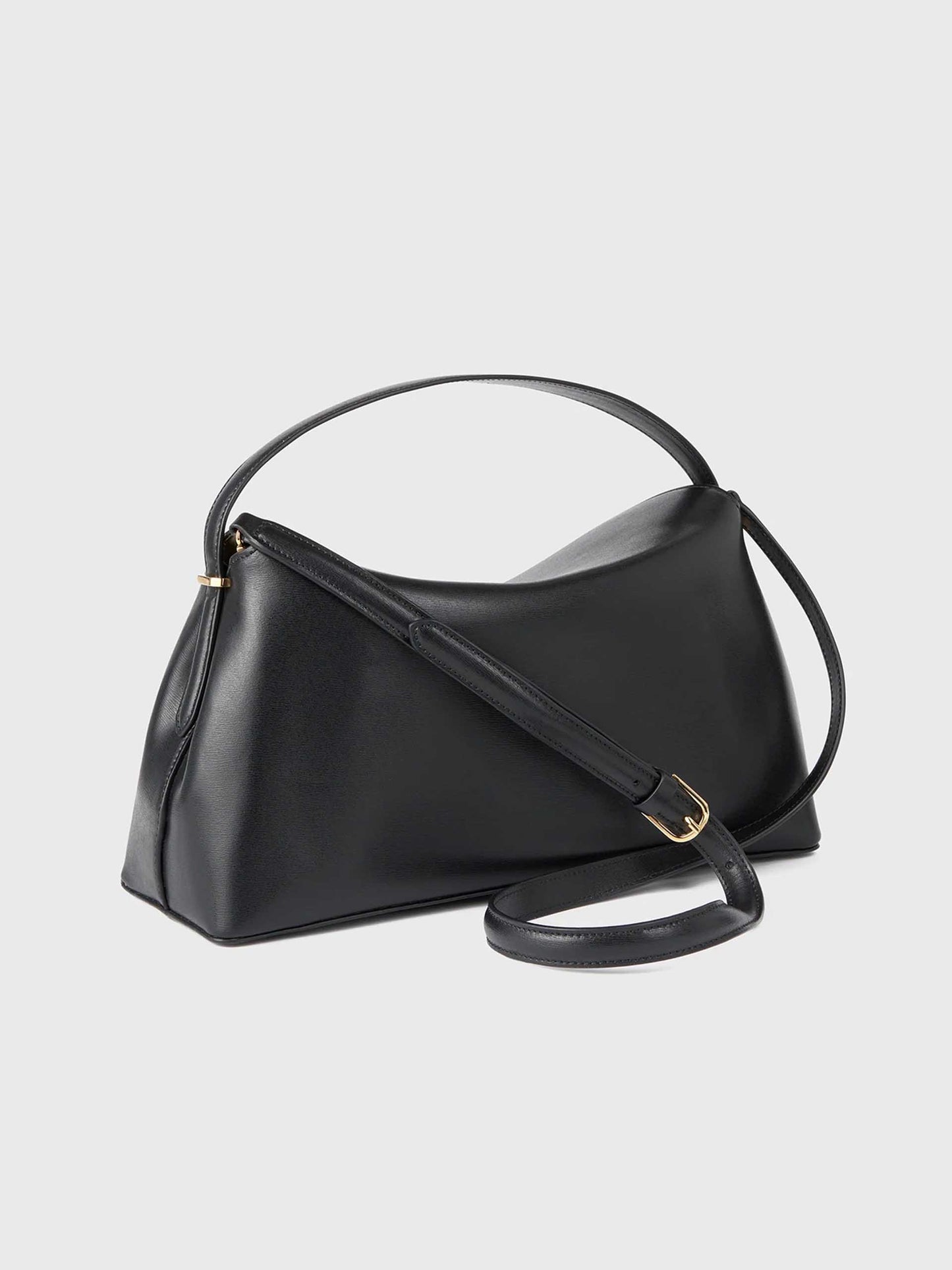 TOTEME - T-Lock Tote Bag aus Leder in Schwarz - Black