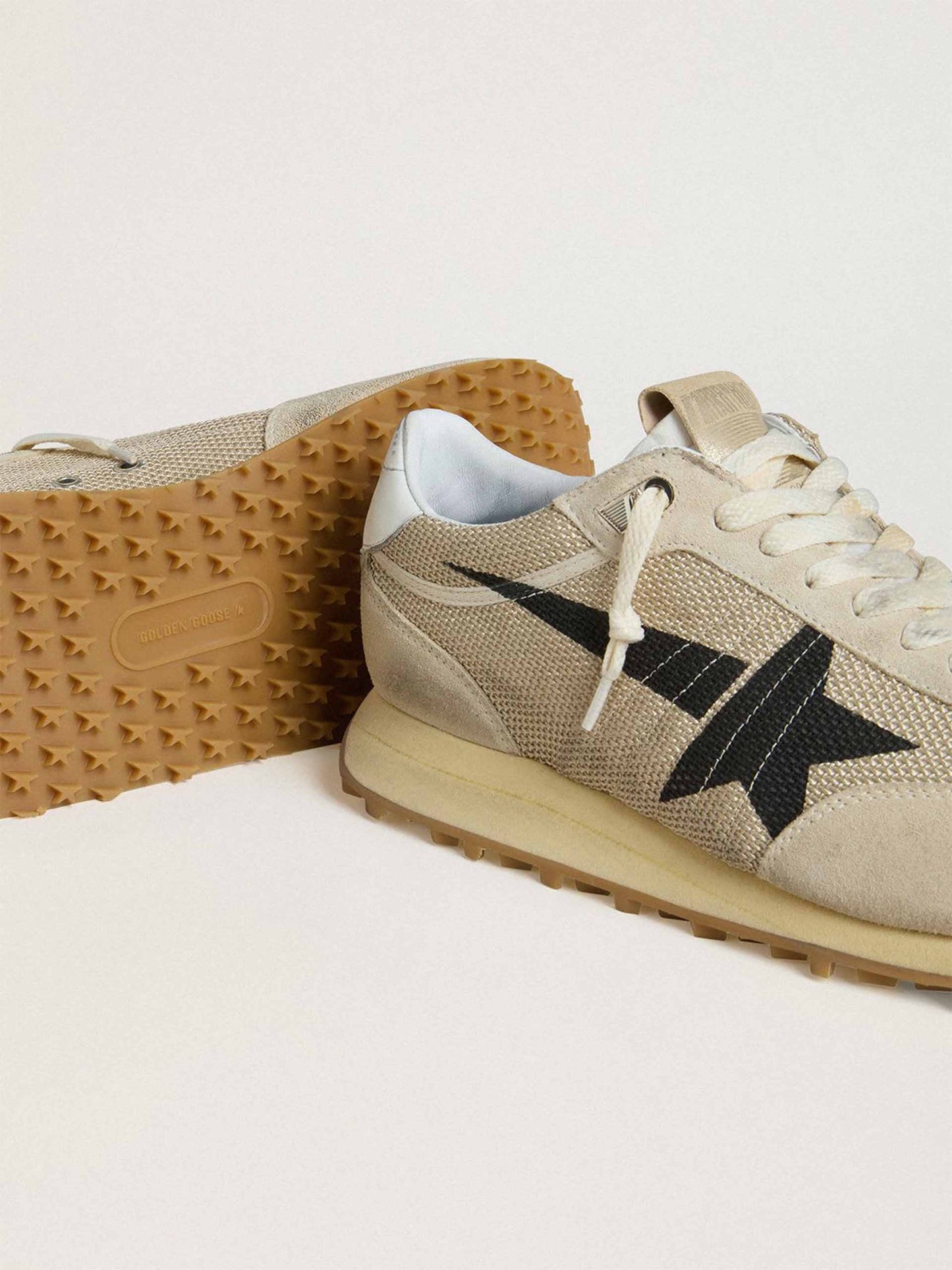 GOLDEN GOOSE - Sneakers Marathon für Herren in Beige