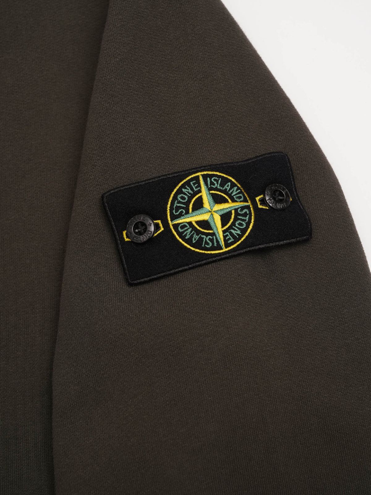 Stone island Sweatshirt mit Kompass-Patch für Herren Braun
