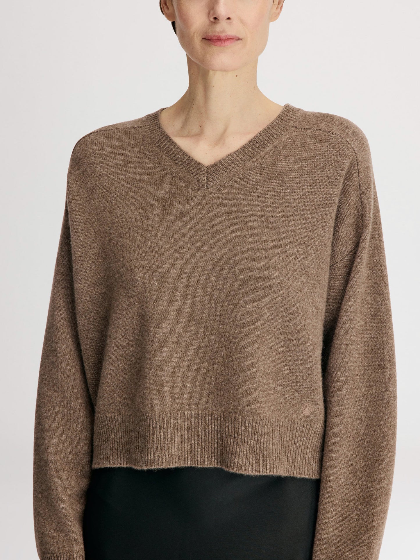 LOULOU DE SAISON - Kaschmir-Pullover Anzor mit V-Ausschnitt für Damen