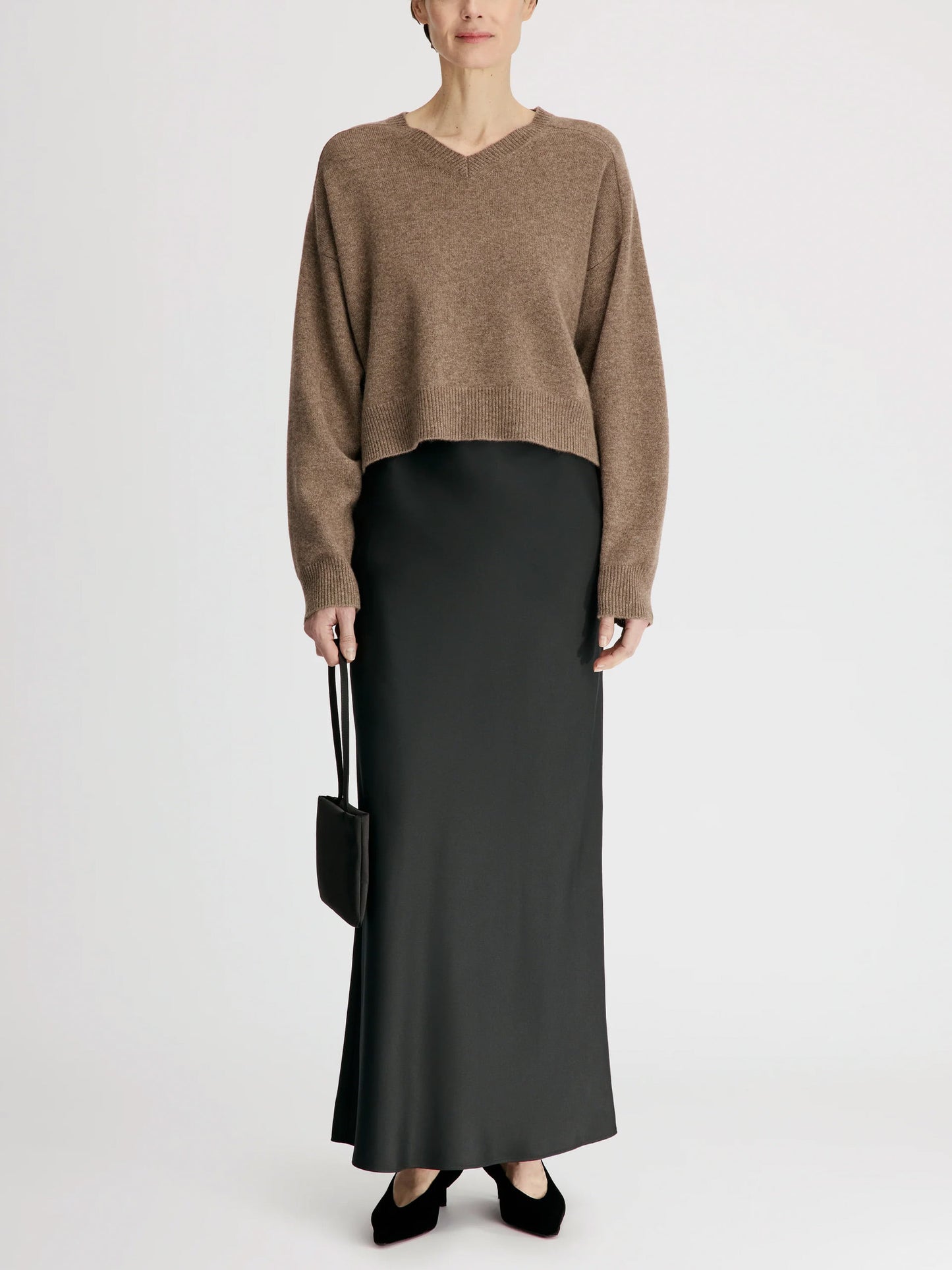 LOULOU DE SAISON - Kaschmir-Pullover Anzor mit V-Ausschnitt für Damen