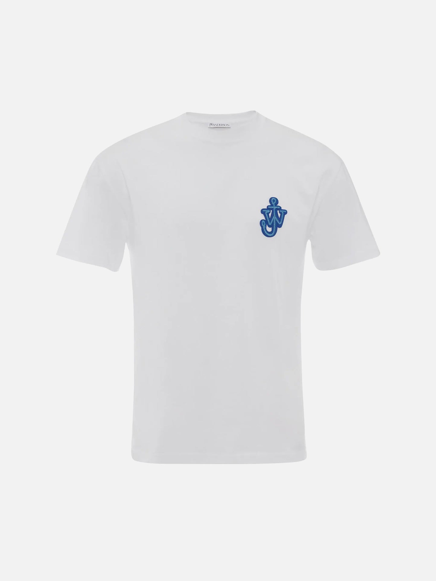 JW ANDERSON - T-Shirt mit Anker-Logo für Herren Weiss – White