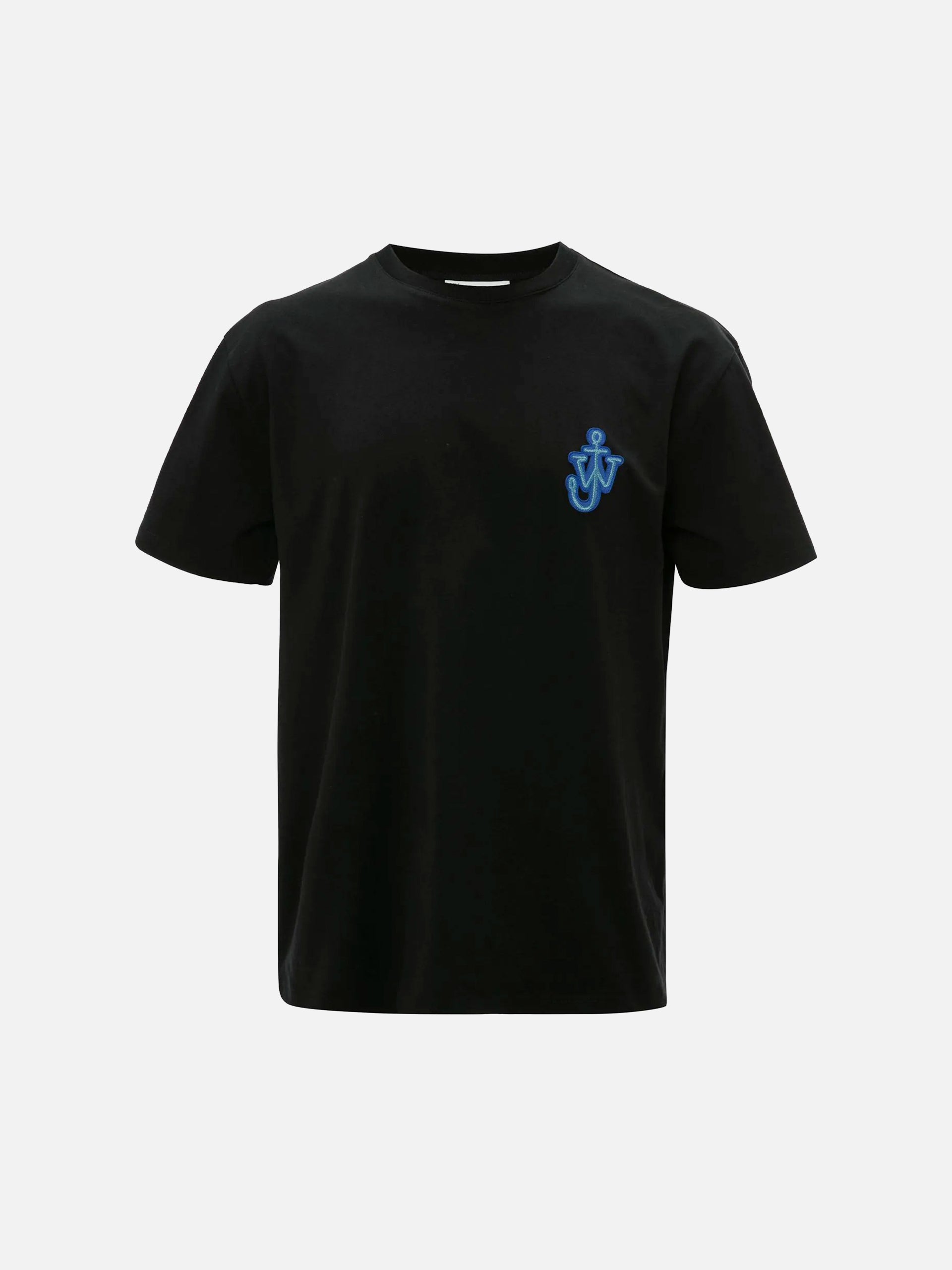 JW ANDERSON - T-Shirt mit Anker-Logo für Herren Schwarz – Black