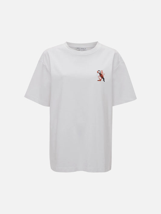 JW ANDERSON - T-Shirt mit Puffin-Logo für Herren