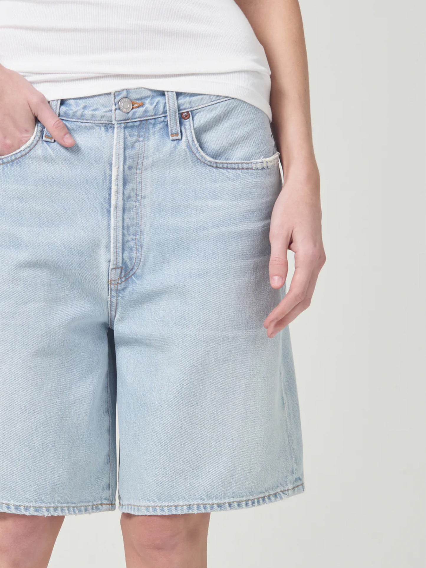 AGOLDE - Shorts Risha aus Denim für Damen