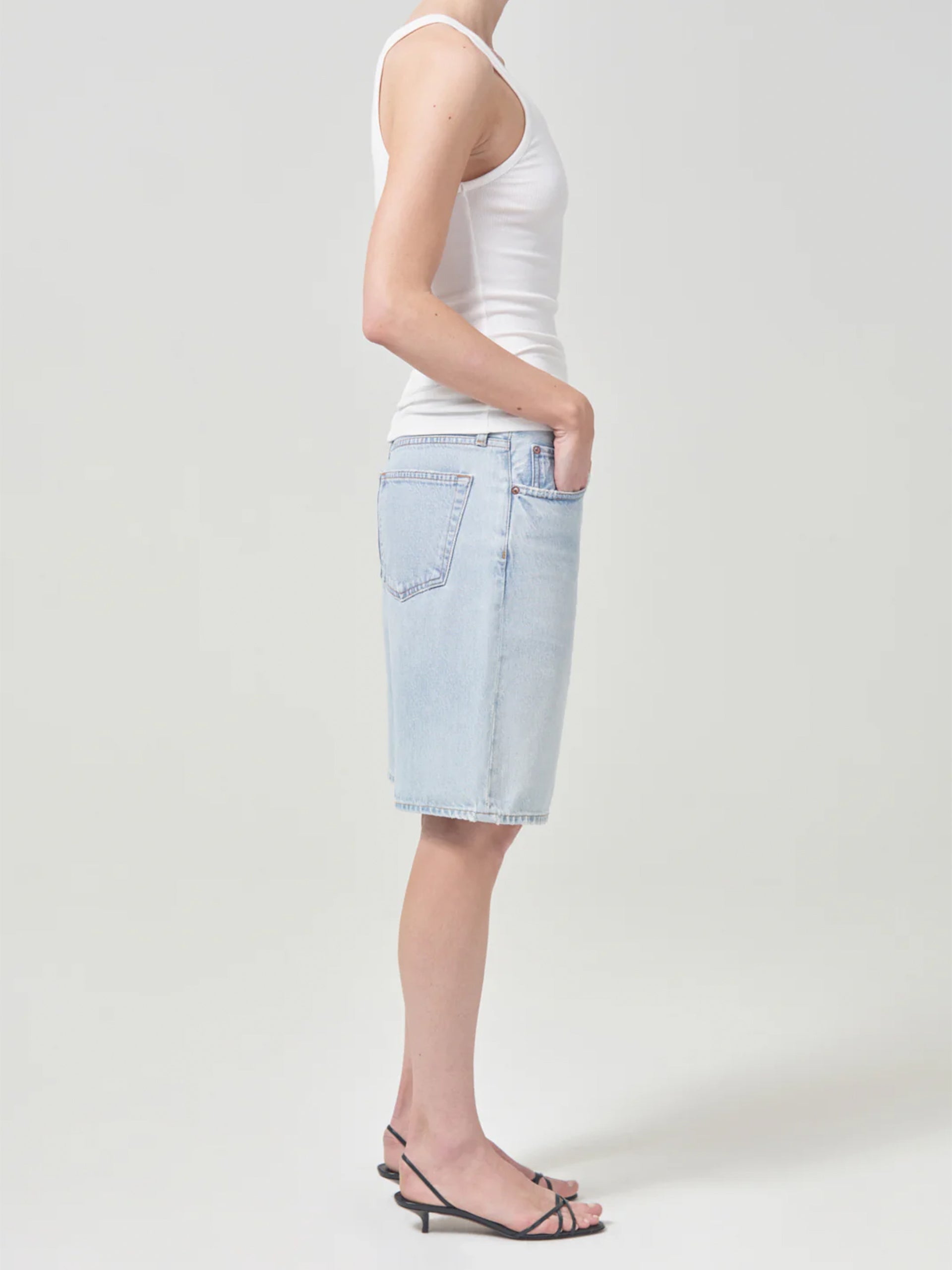 AGOLDE - Shorts Risha aus Denim für Damen