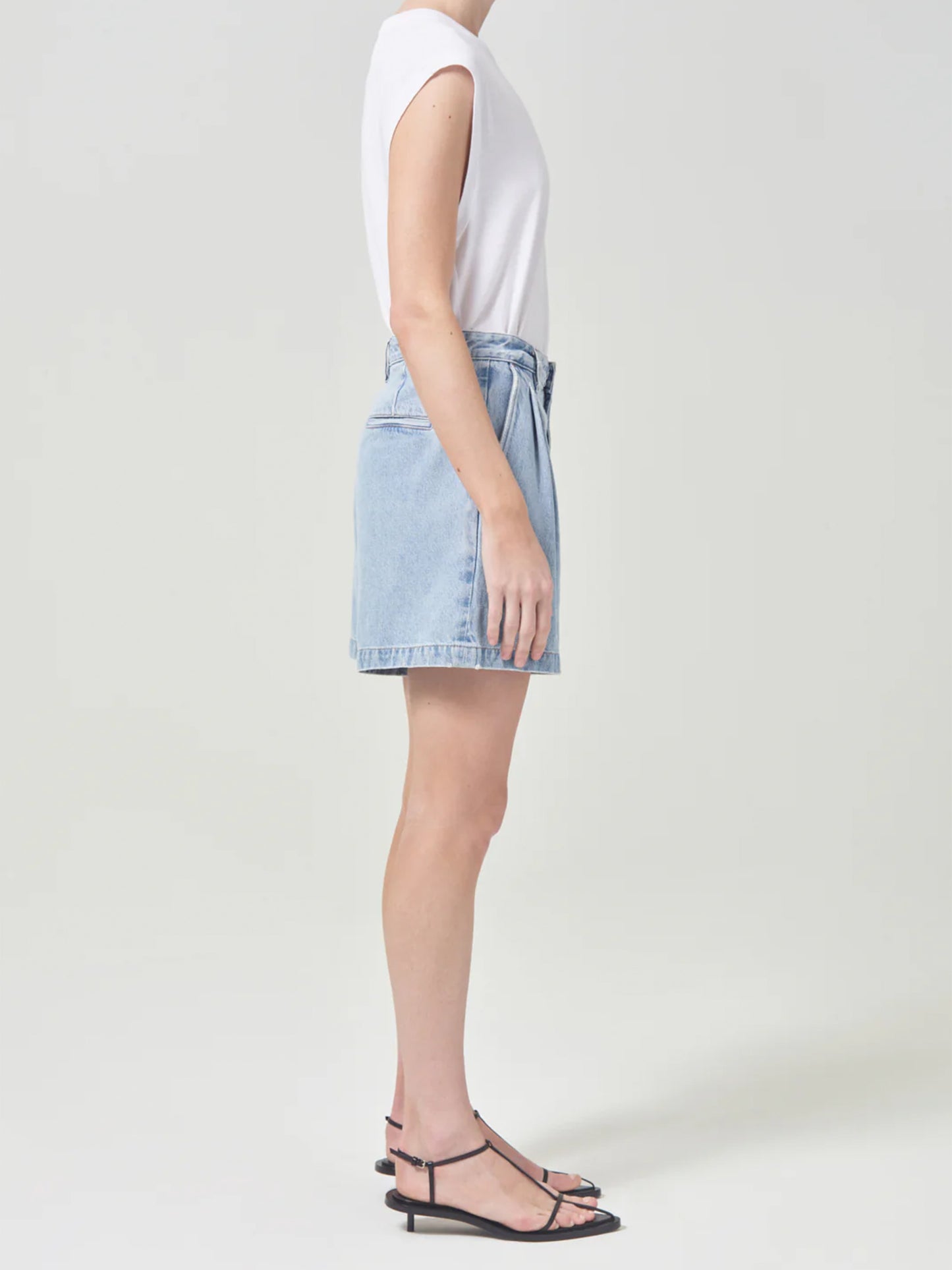 AGOLDE - Shorts Becker aus Denim für Damen