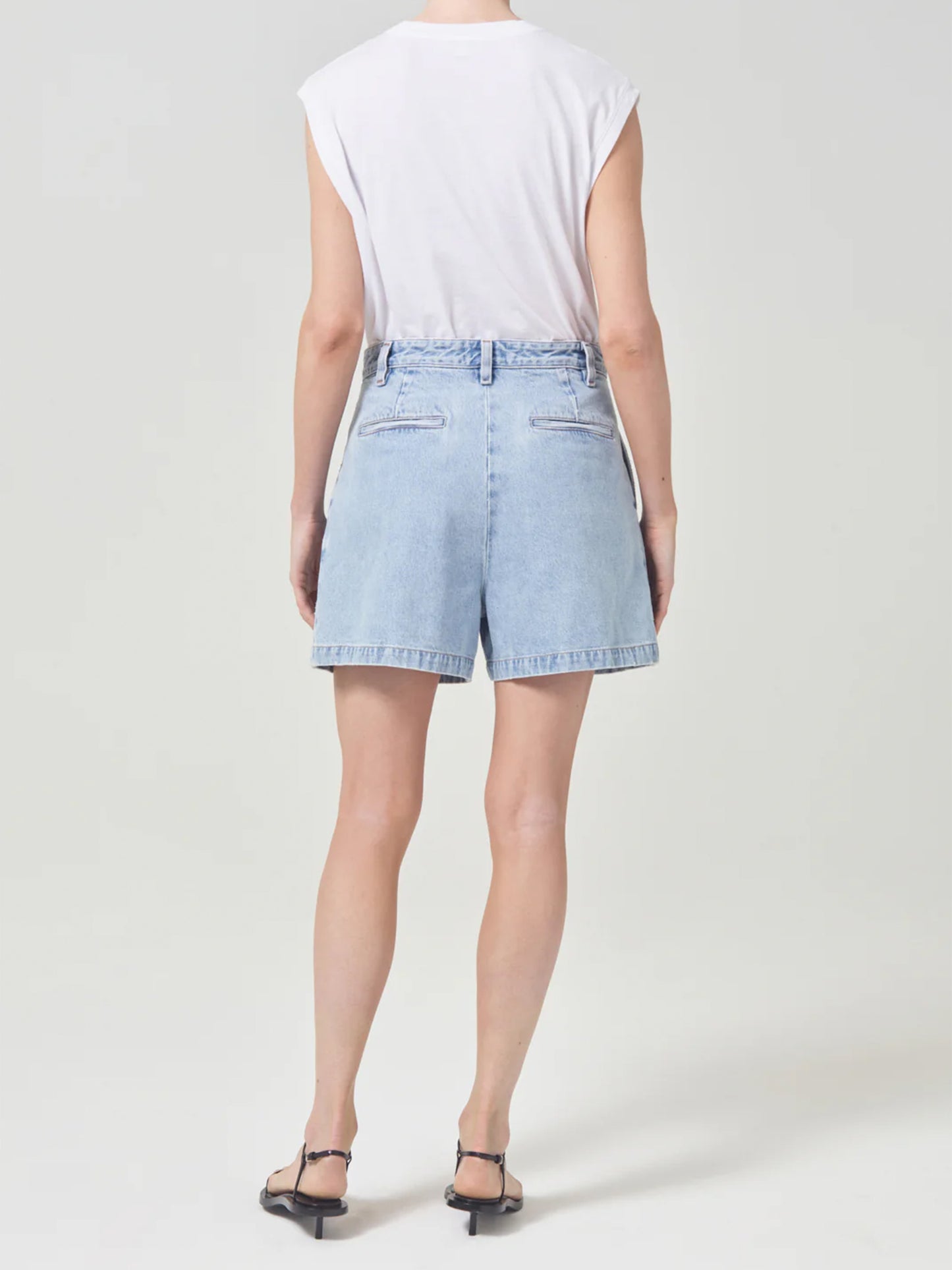 AGOLDE - Shorts Becker aus Denim für Damen