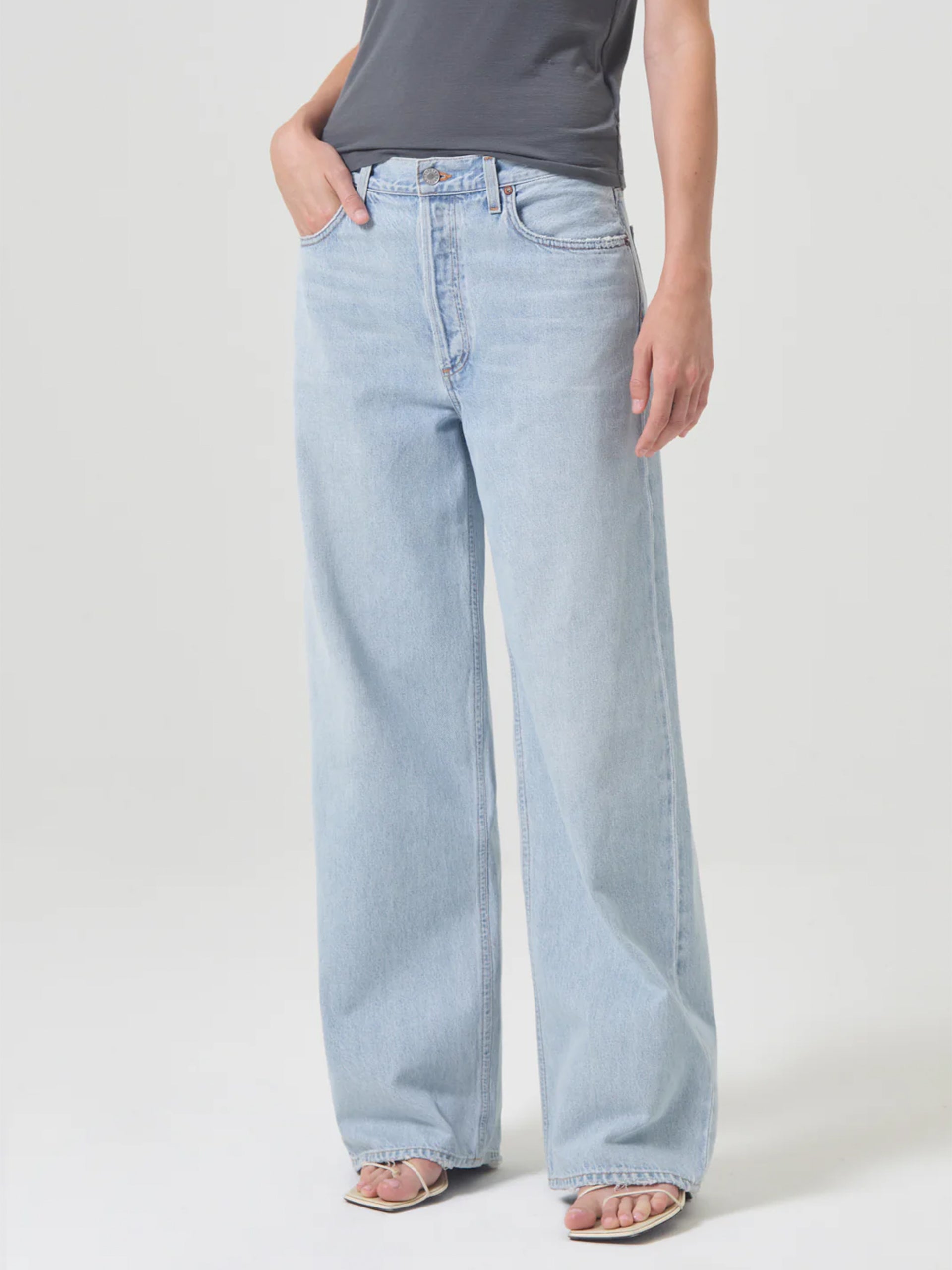 AGOLDE - Jeans Low Slung Baggy für Damen