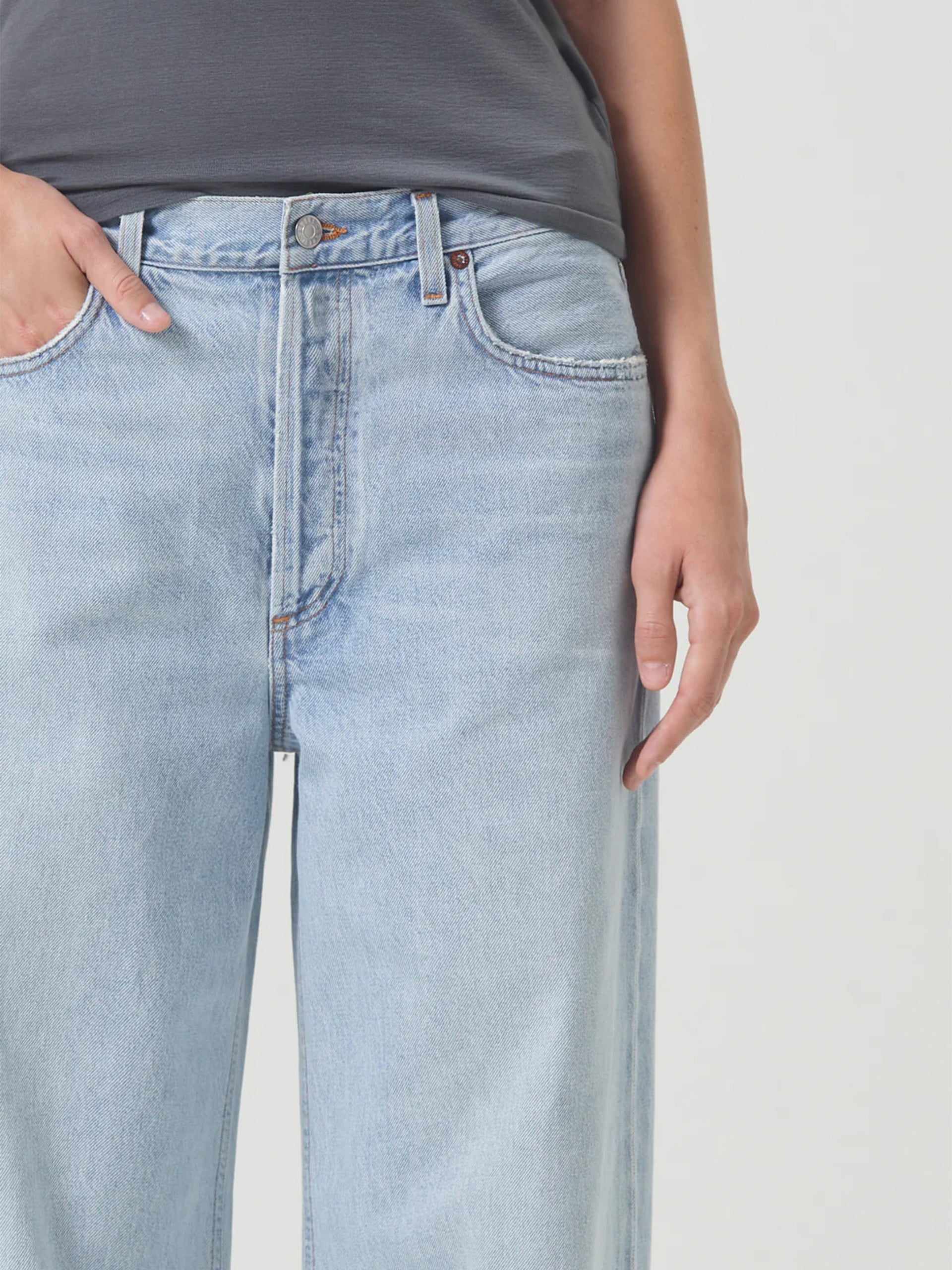 AGOLDE - Jeans Low Slung Baggy für Damen