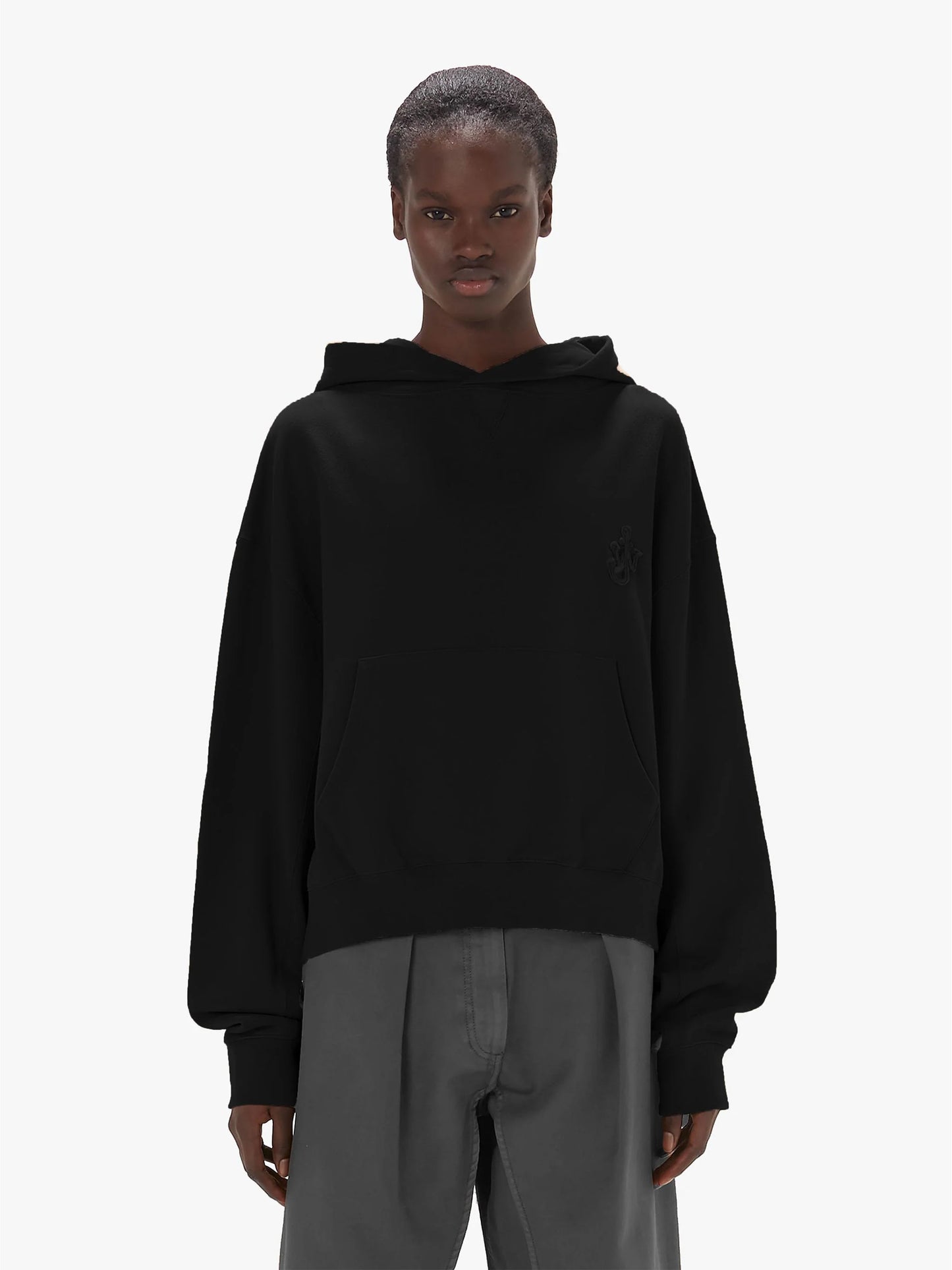 JW ANDERSON - Hoodie mit Anker-Logo für Damen