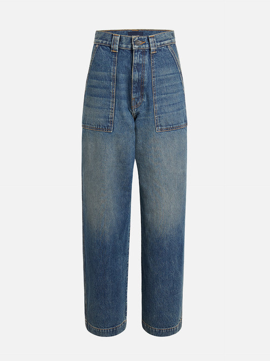 KHAITE - Hewitt Jeans mit hohem Bund für Damen