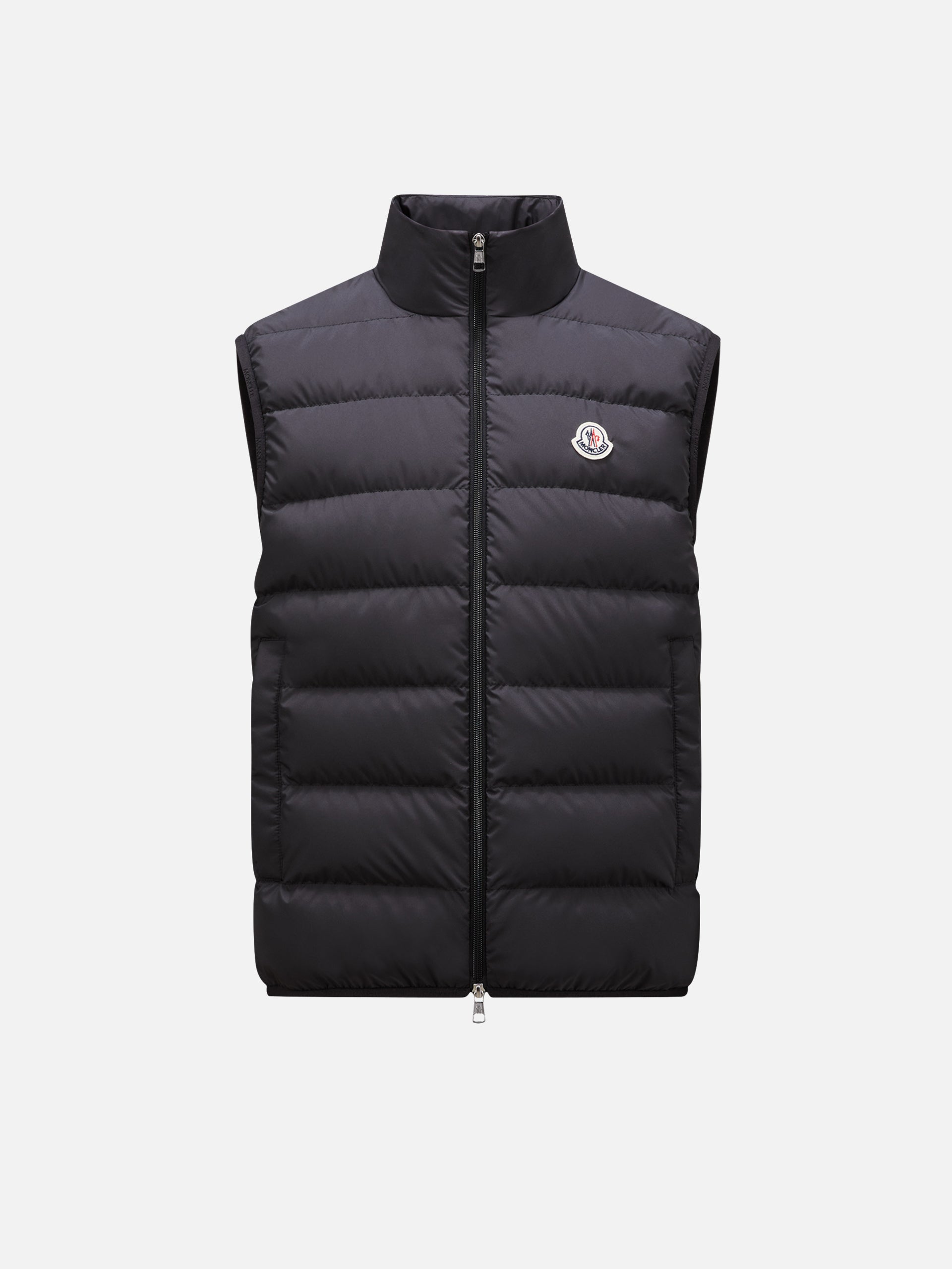 MONCLER - Contrin Daunenweste für Herren Schwarz – Black