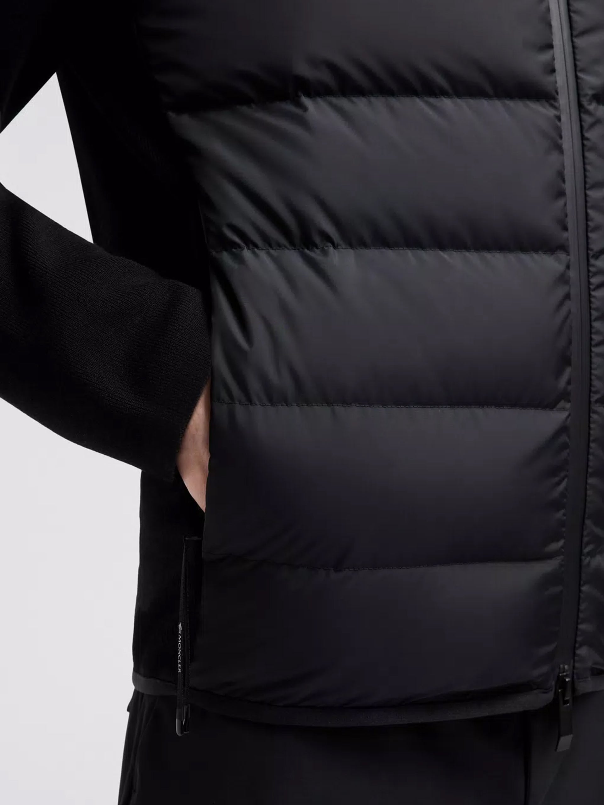 MONCLER - Strickjacke mit Daunenfüllung für Herren