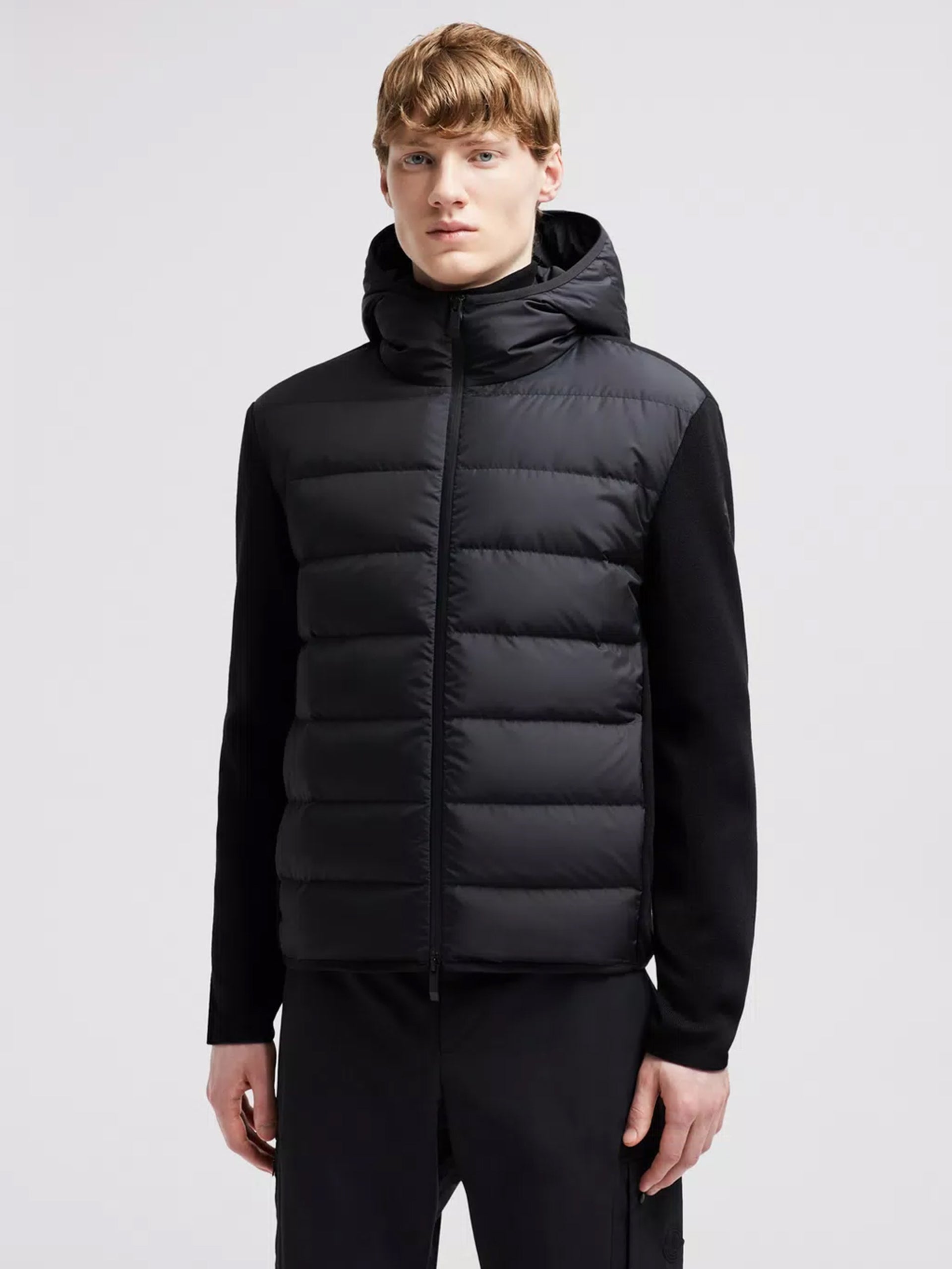 MONCLER - Strickjacke mit Daunenfüllung für Herren