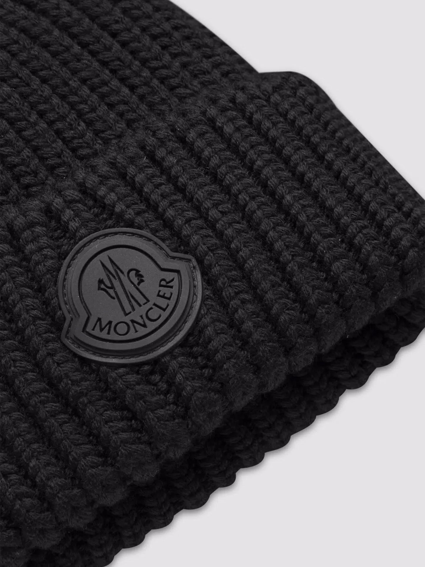 MONCLER - Mütze aus Baumwolle mit Logo für Herren