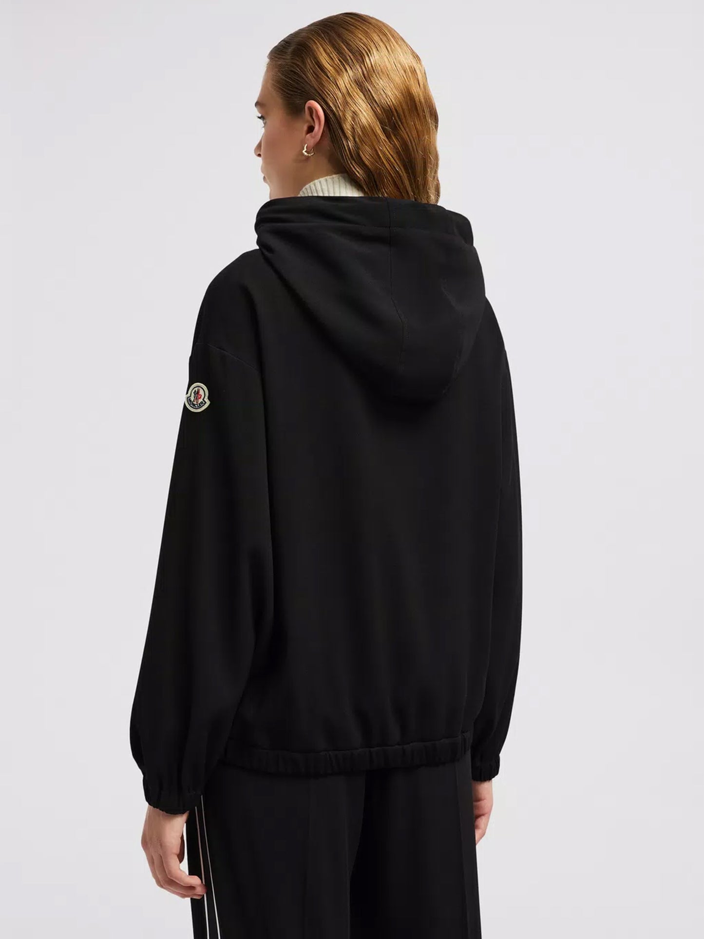 MONCLER - Hoodie aus Satin für Damen