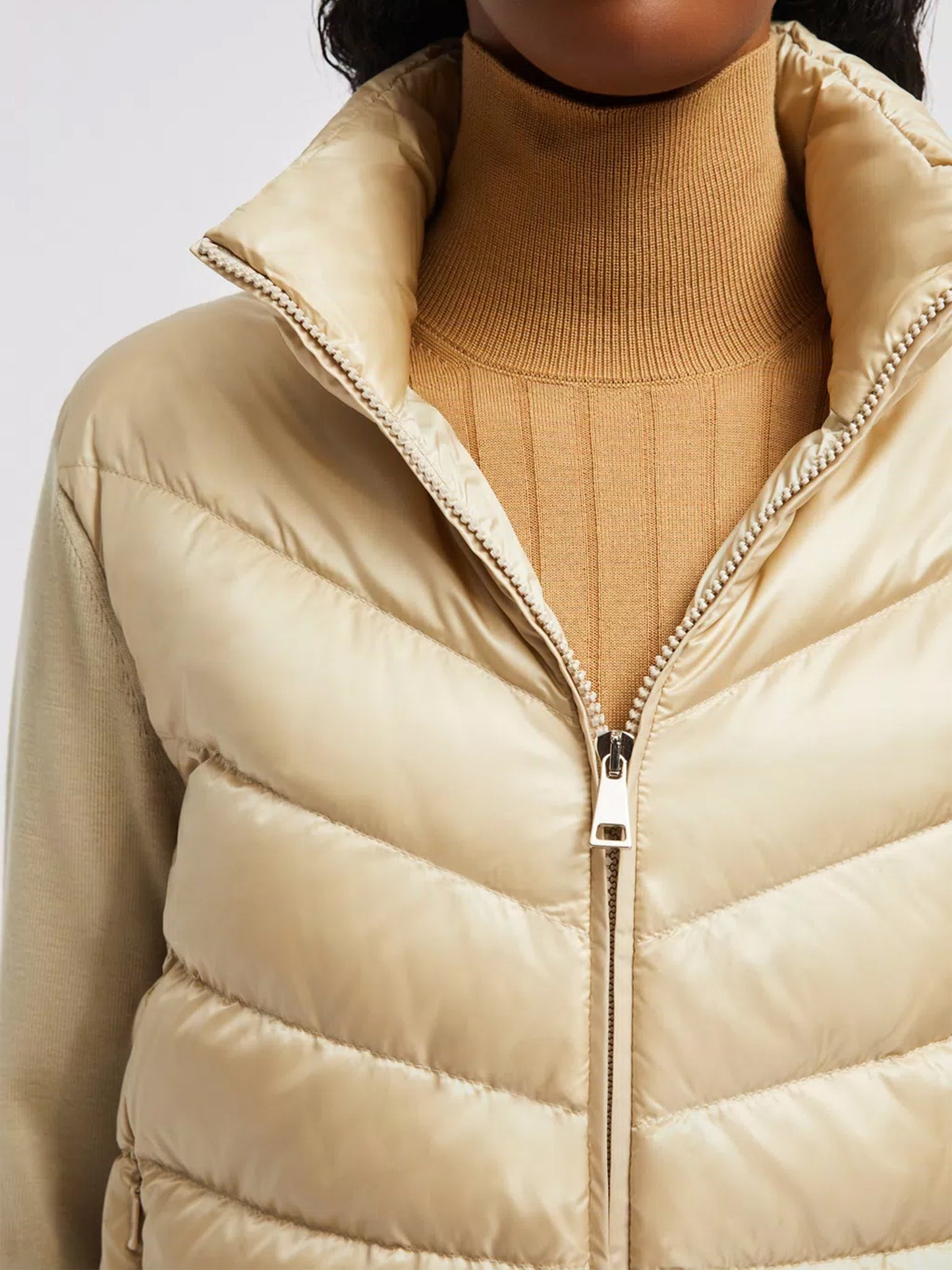 MONCLER - Gefütterte Strickjacke für Damen