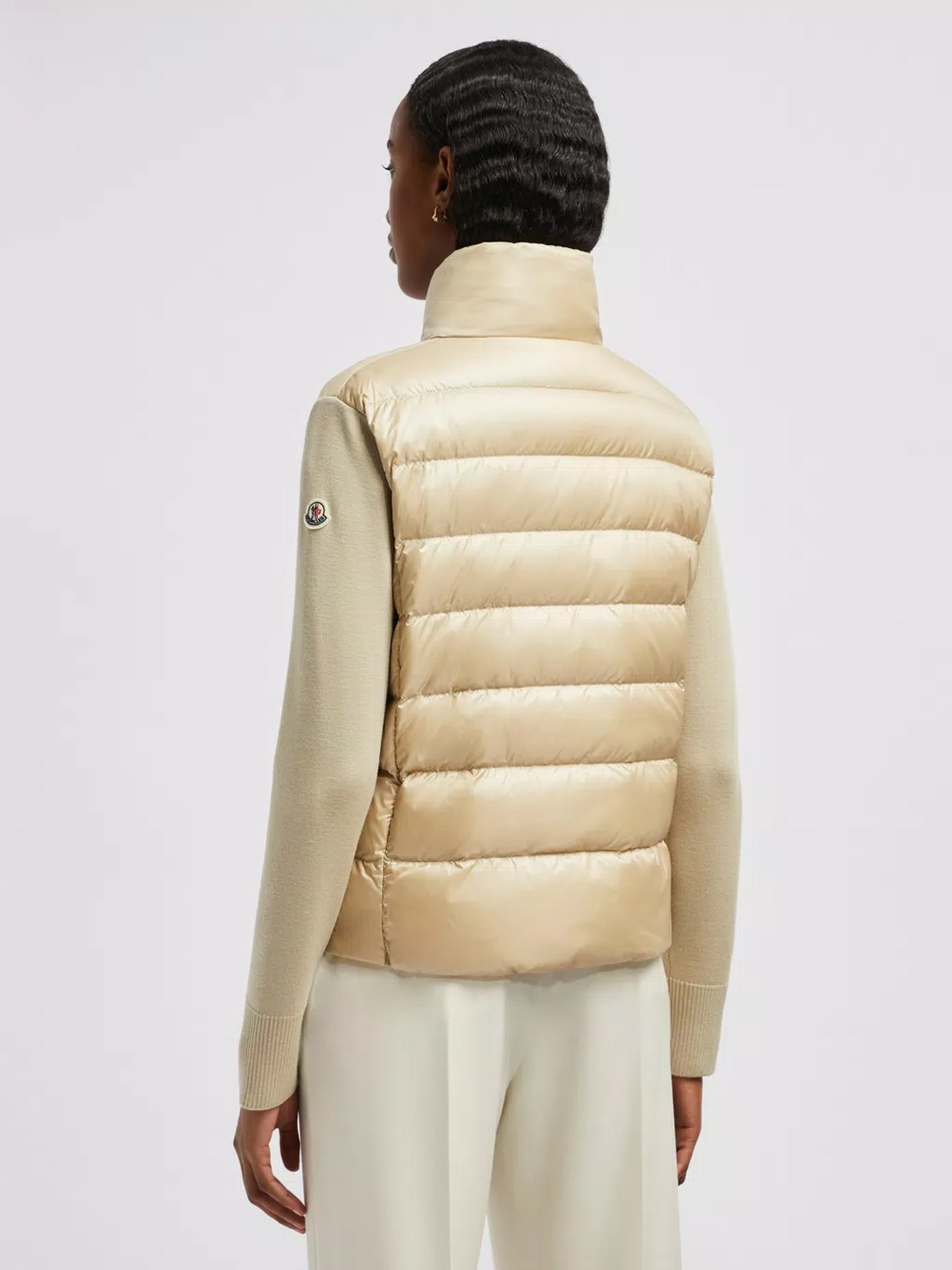 MONCLER - Gefütterte Strickjacke für Damen