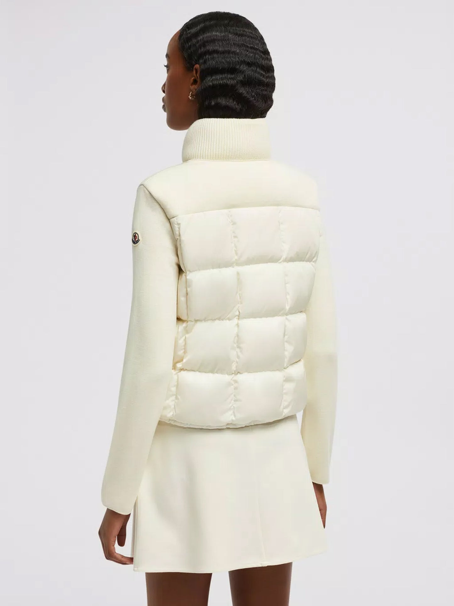 MONCLER - Strickjacke mit Daunenfüllung für Damen