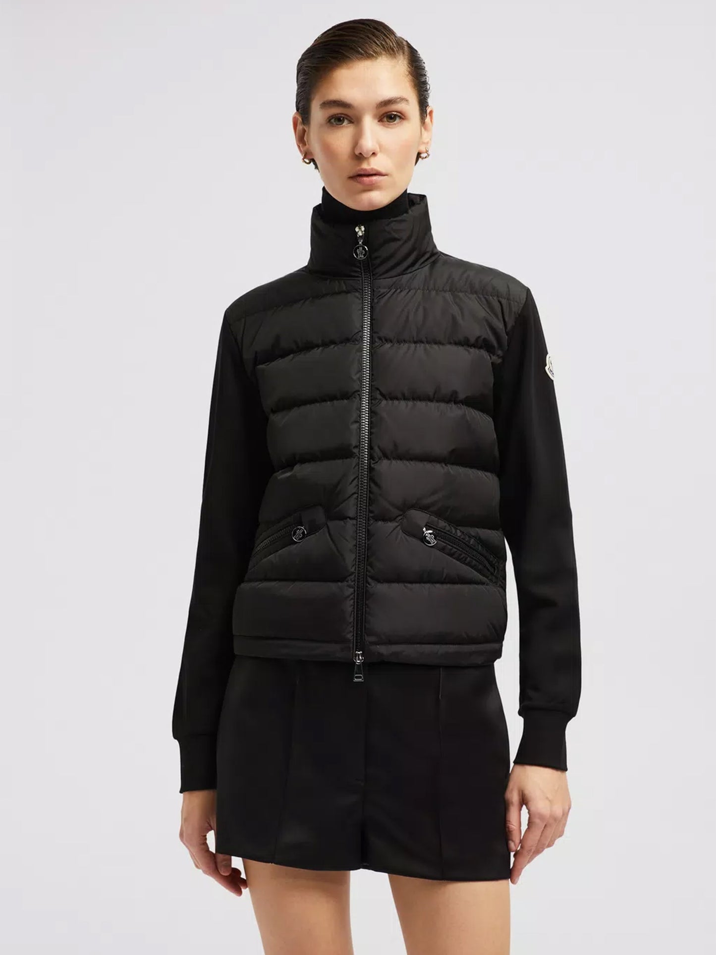 MONCLER - Gefüttertes Zip-Up Sweatshirt für Damen