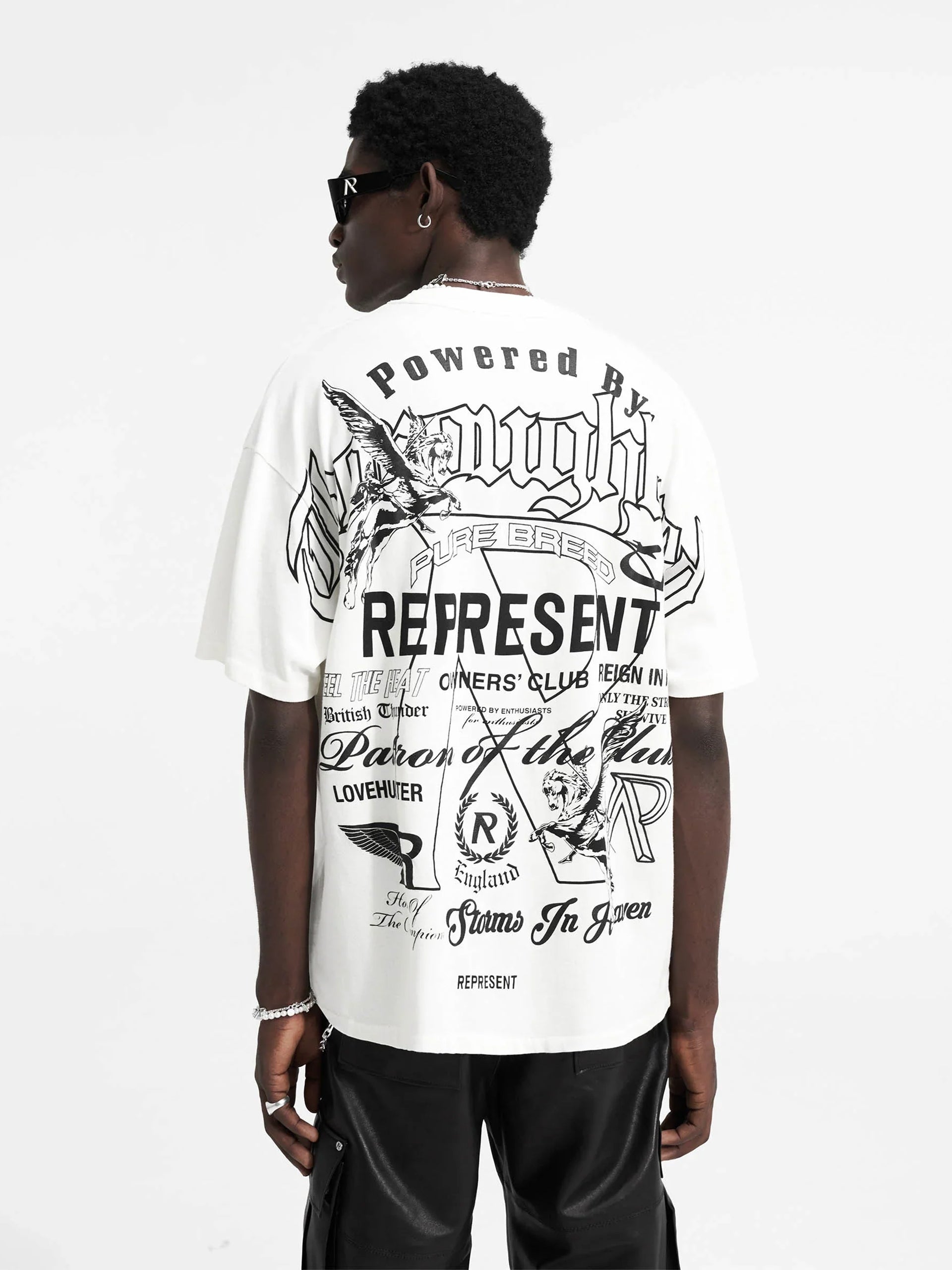 REPRESENT - Monochrome Icons T-Shirt für Herren