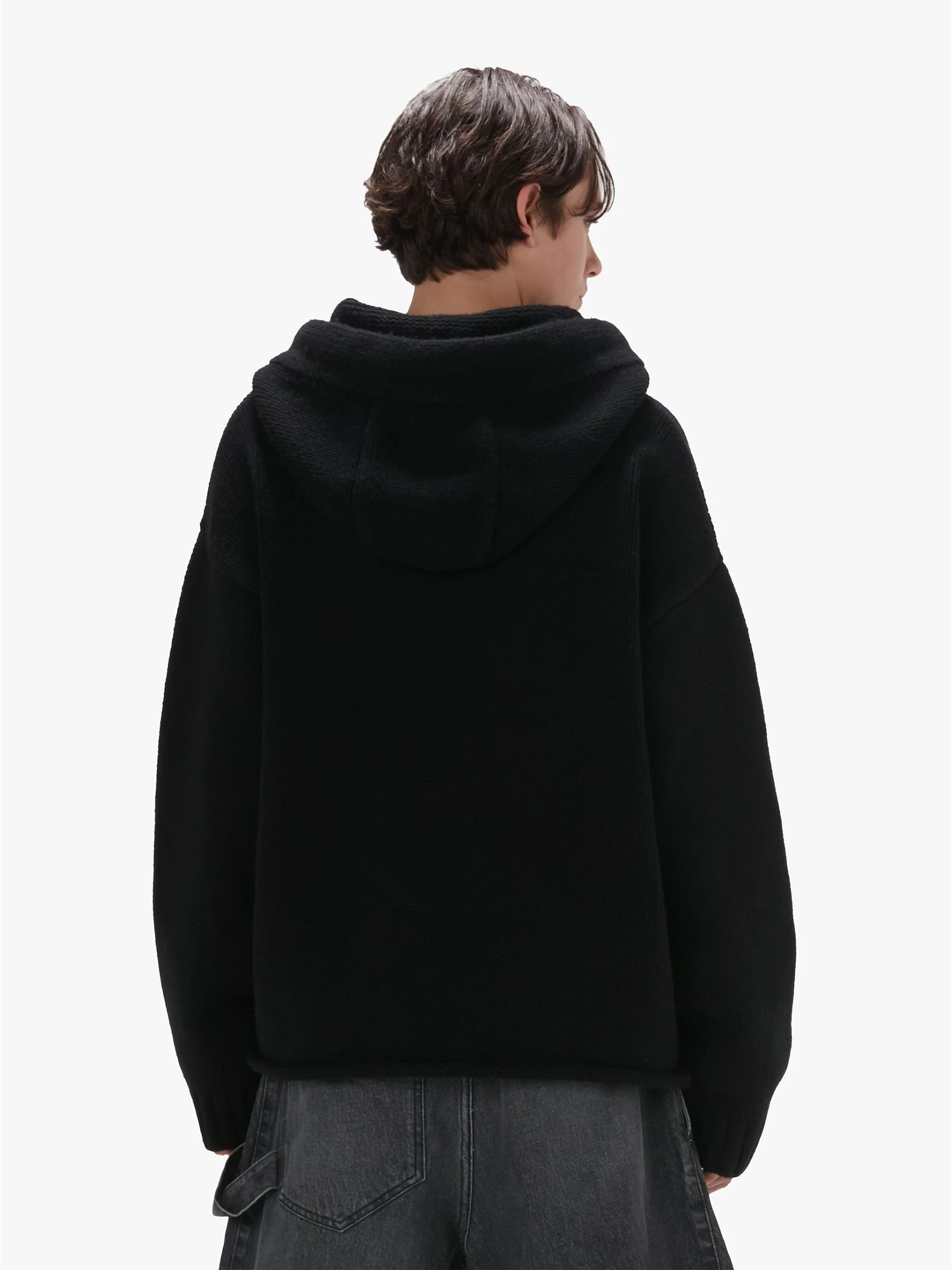 JW ANDERSON - Zip-Hoodie mit Anker-Logo für Herren