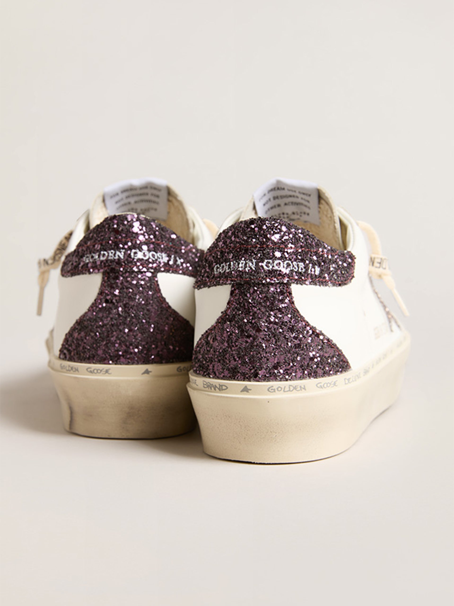 GOLDEN GOOSE - Sneaker Hi Star Glitter für Damen