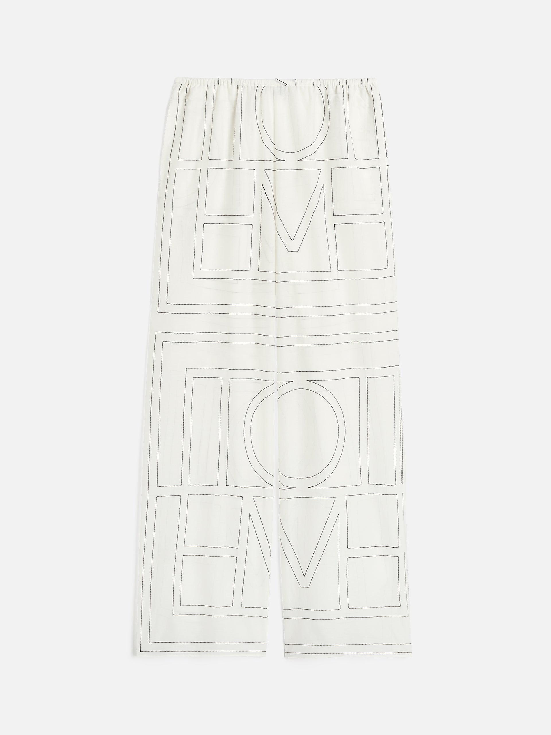 TOTEME - Hose mit Monogramm-Muster für Damen