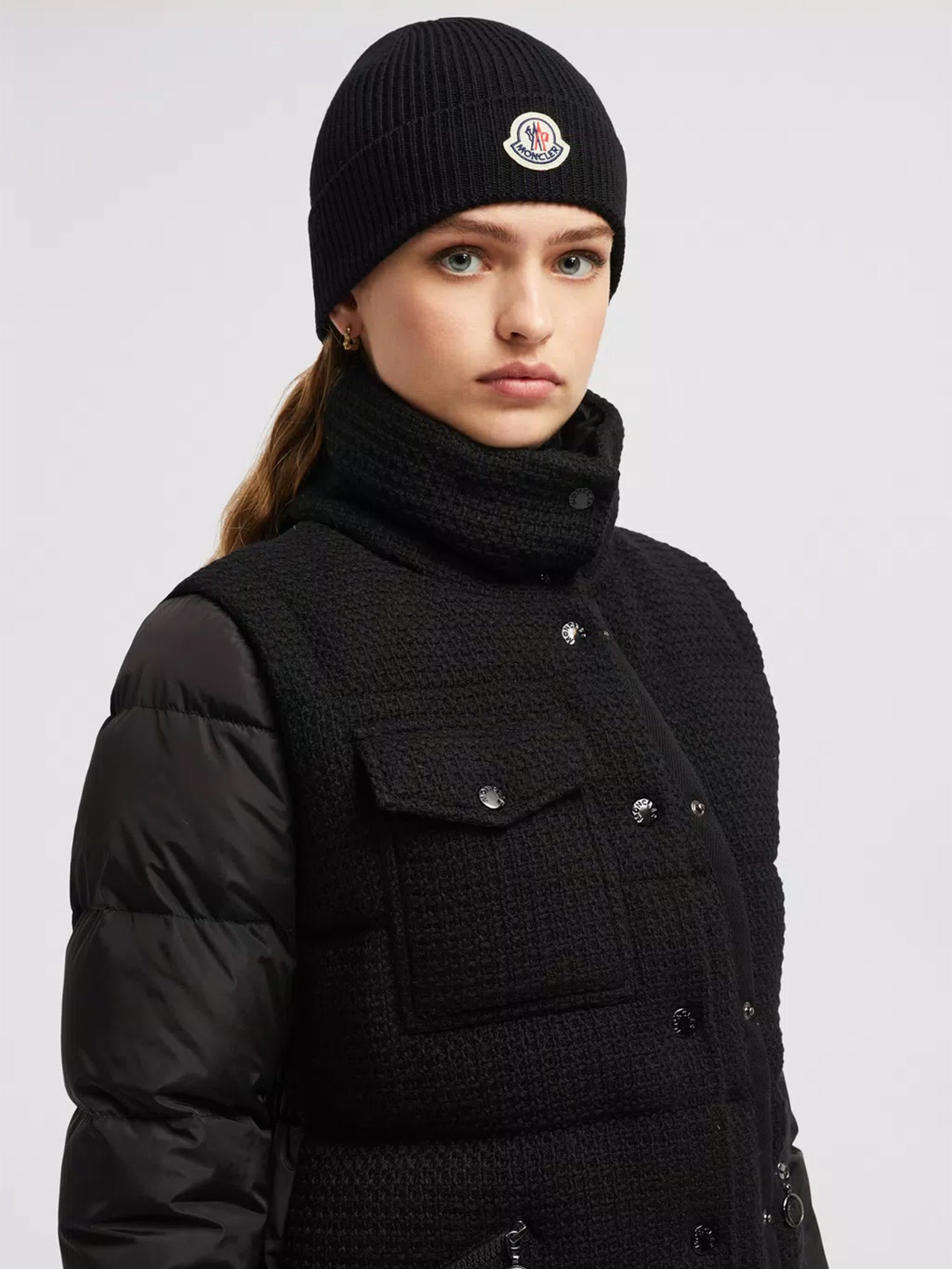 MONCLER - Beanie aus Wolle für Herren