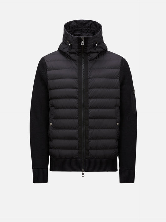 MONCLER - Kapuzenpullover mit Daunenfüllung für Herren