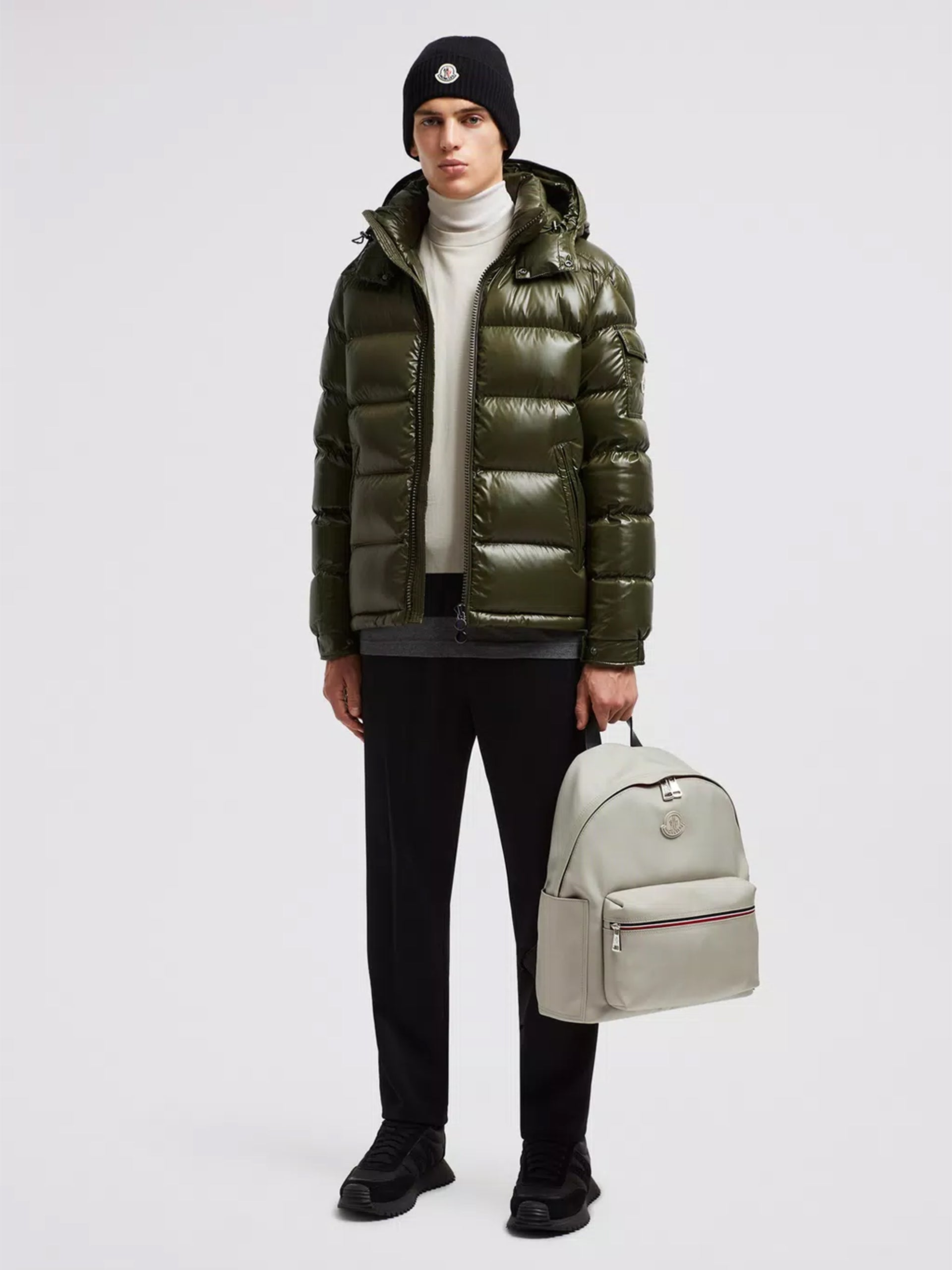 Grey moncler maya best sale